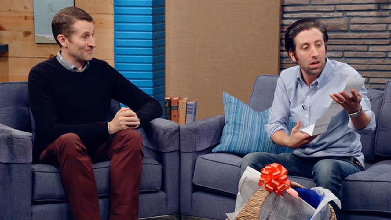 Comedy Bang! Bang! - Season 4 Episode 5 : Simon Helberg wears a Sky Blue Button Down and Jeans