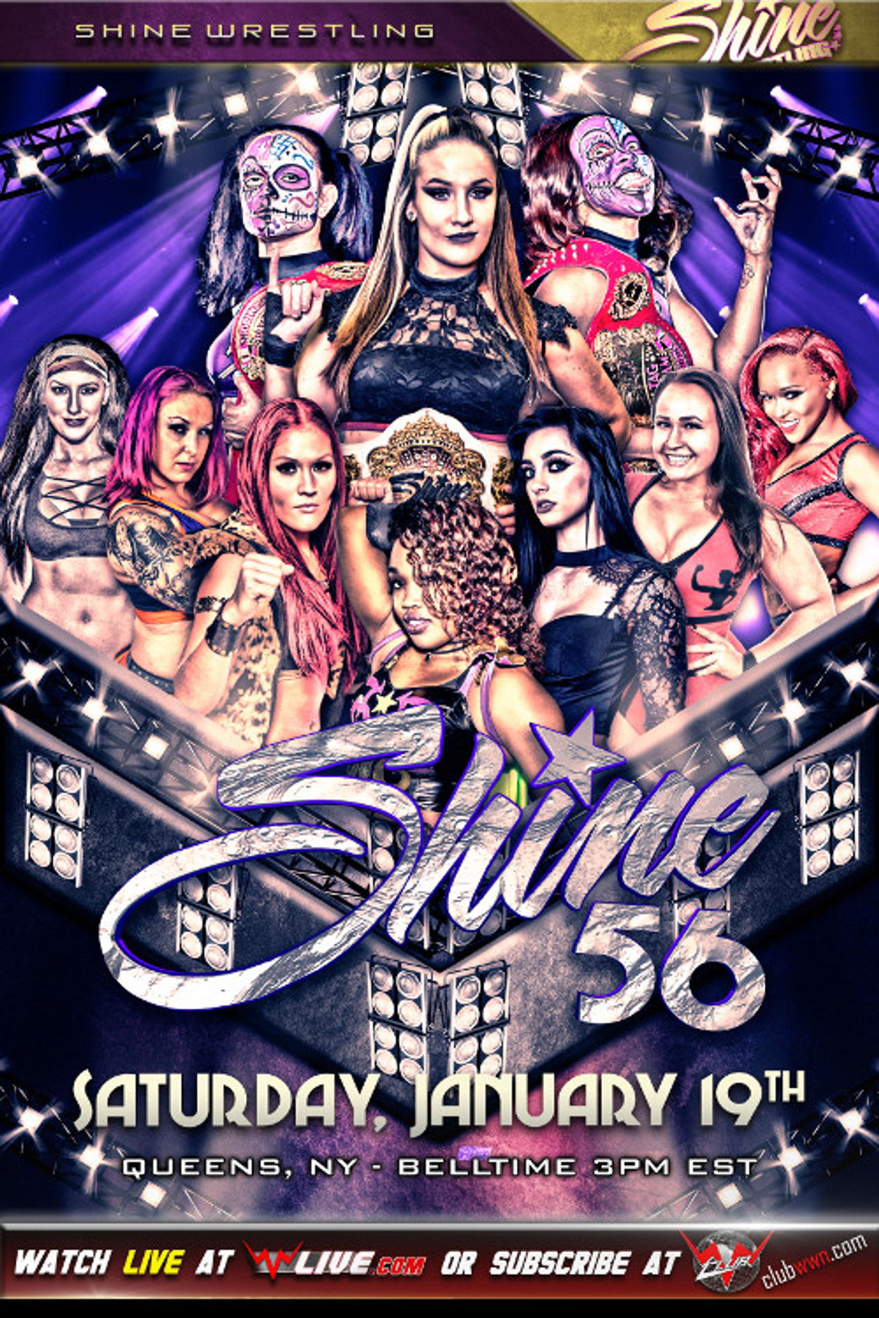 SHINE 56 Backdrop