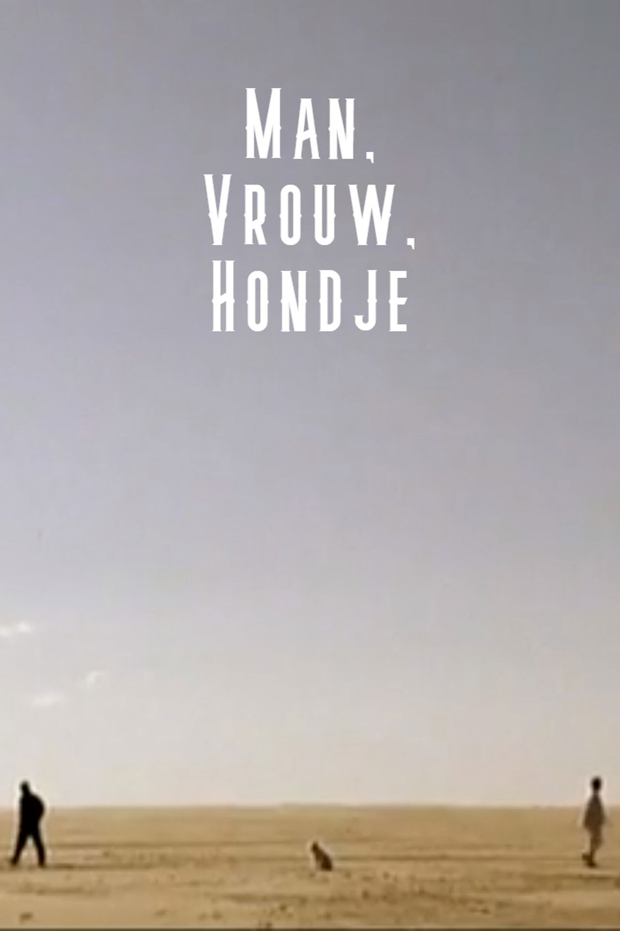 Man, vrouw, hondje Backdrop