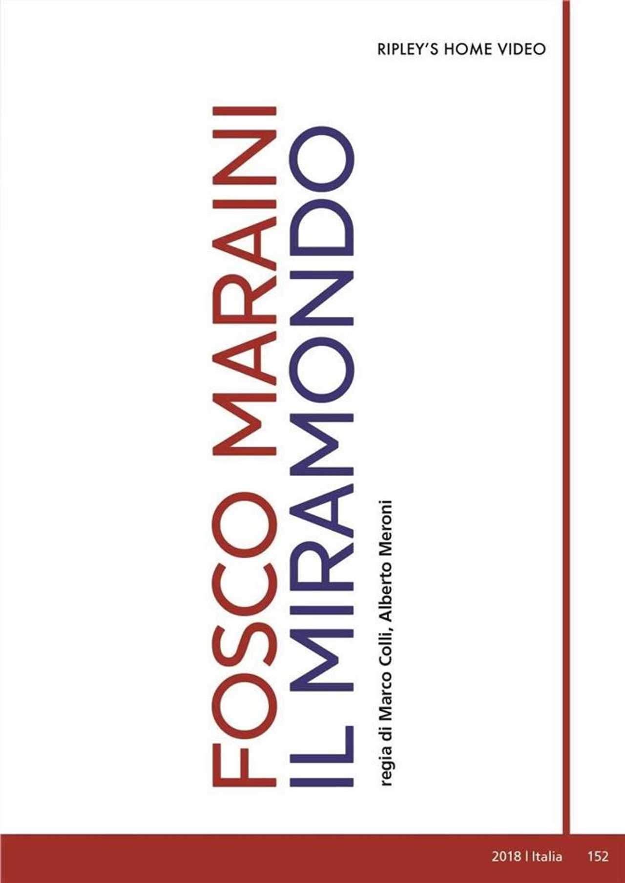 Fosco Maraini, il Miramondo filmaffisch