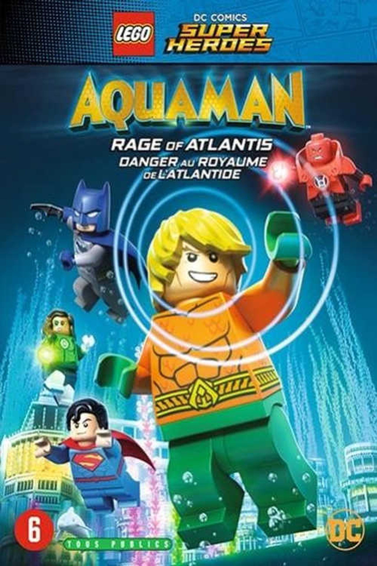 LEGO DC Comics Super Héros - Aquaman - Danger au royaume de l'Atlantide poster