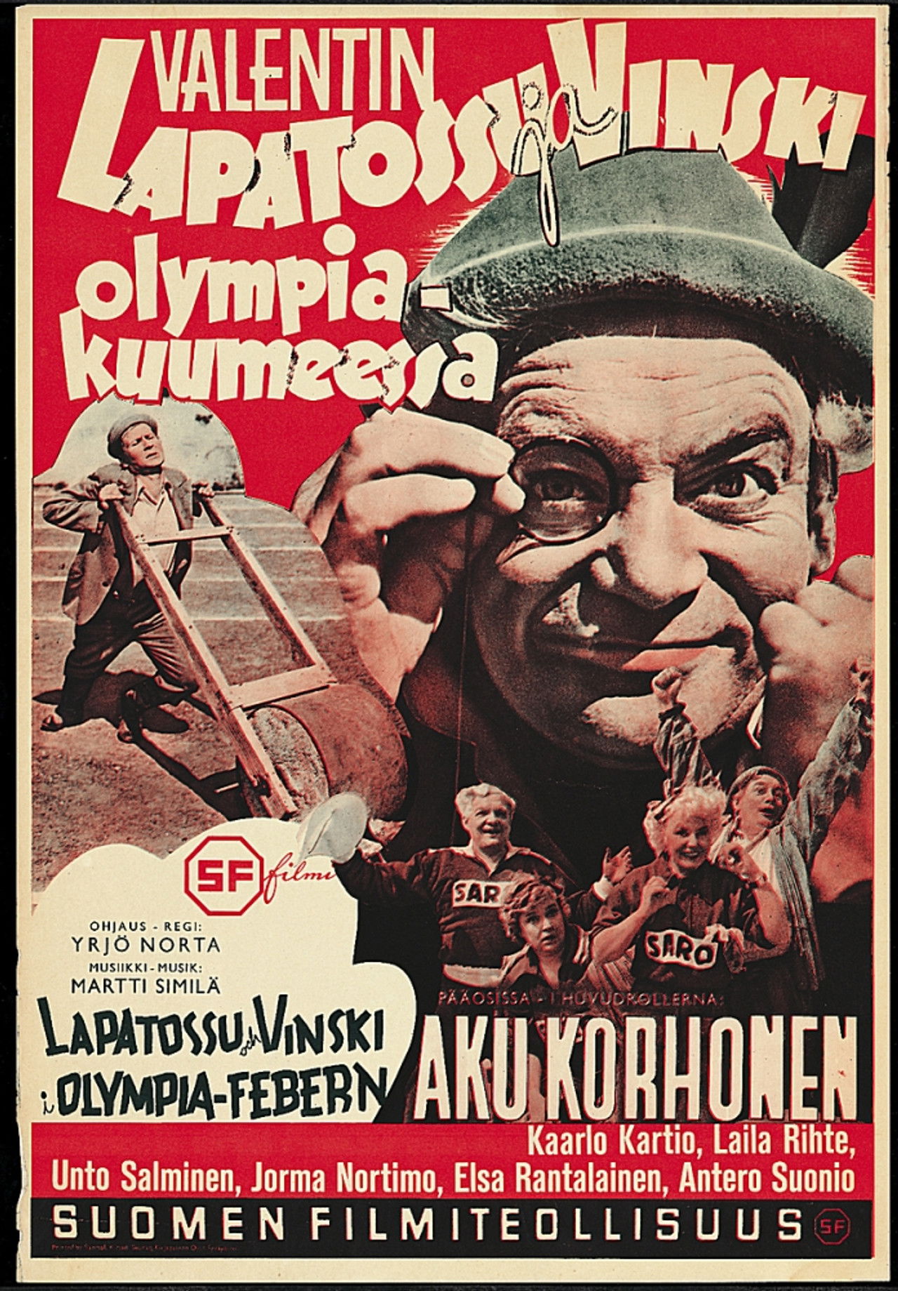 Lapatossu ja Vinski olympia-kuumeessa Backdrop