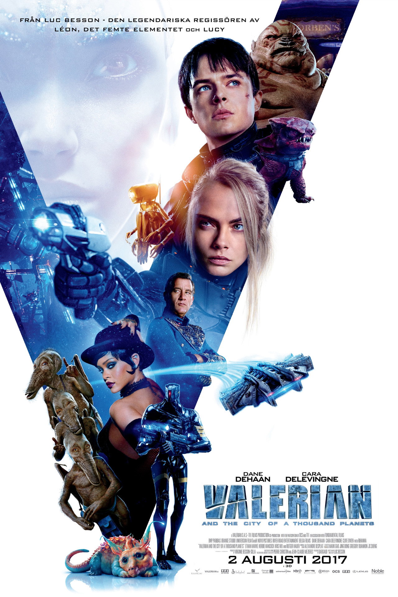 Valerian and the City of a Thousand Planets filmaffisch