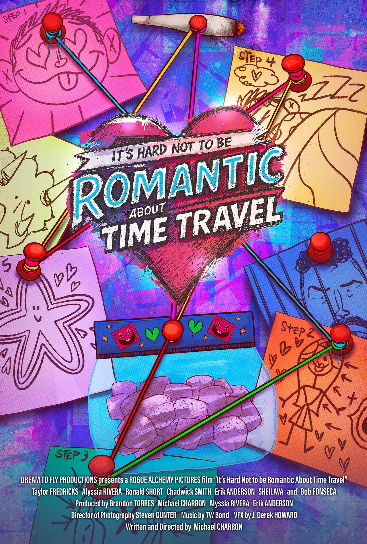 It's Hard Not to be Romantic About Time Travel Backdrop