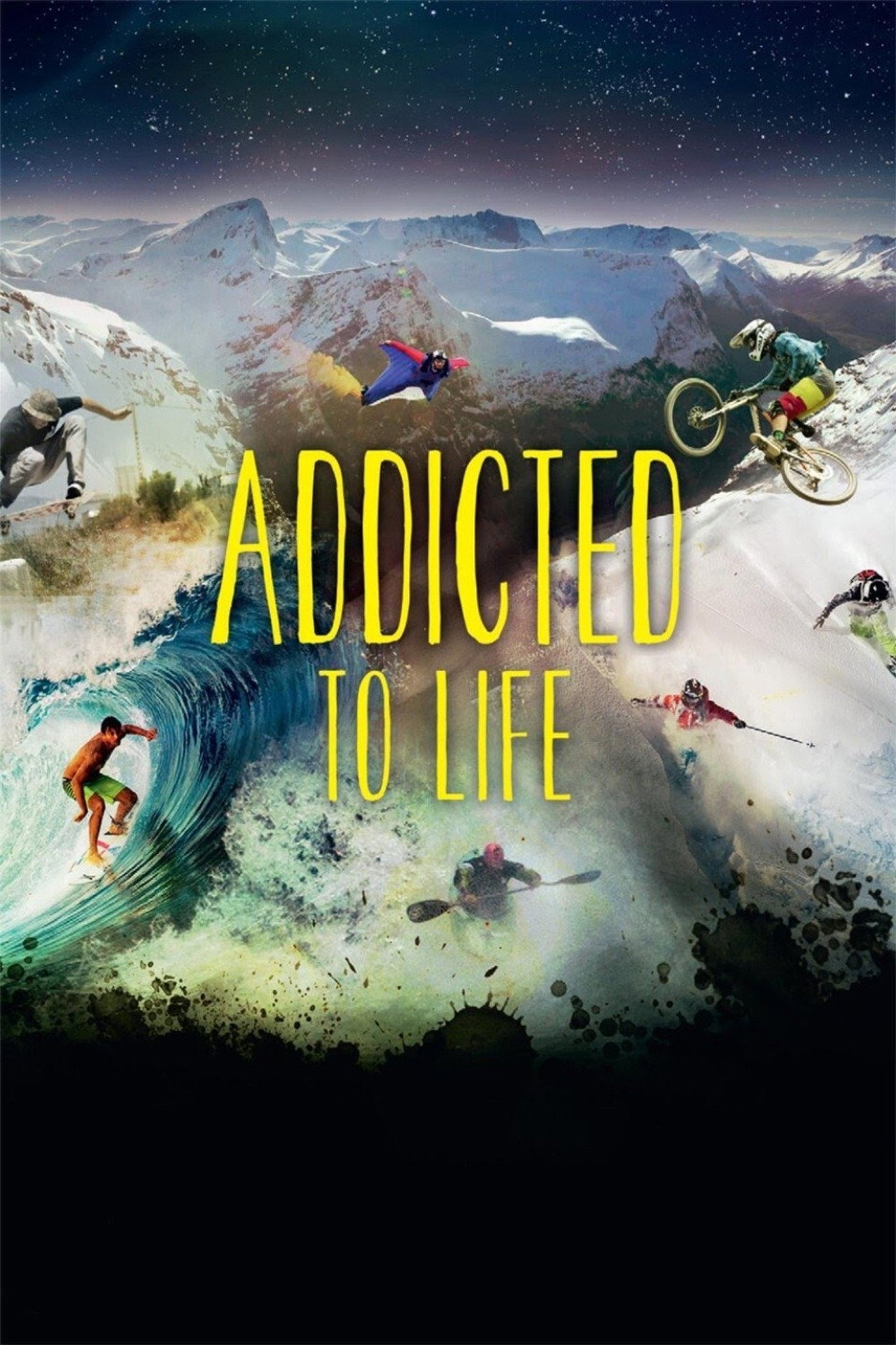 Addicted to Life Backdrop