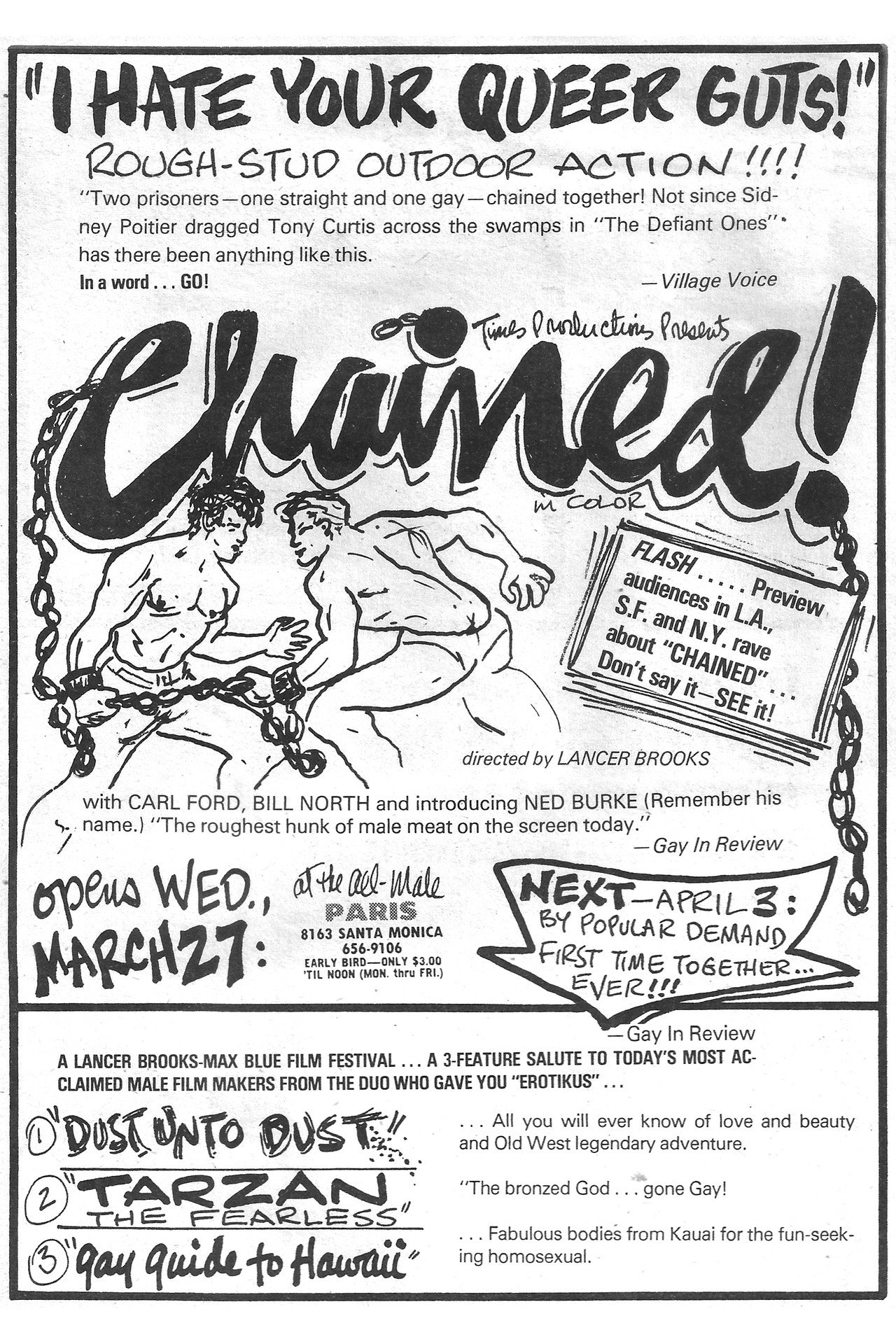 Chained! filmaffisch
