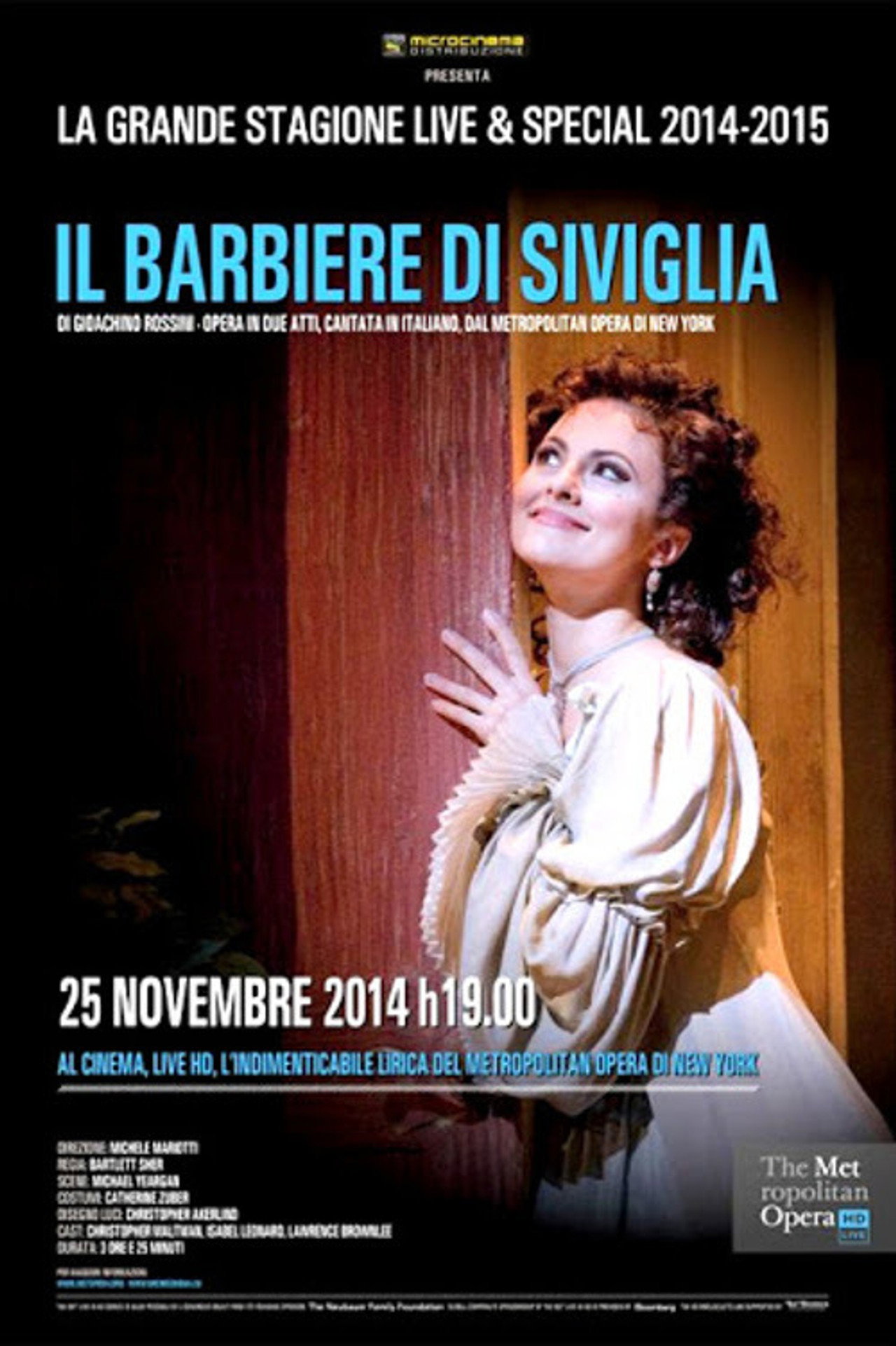 The Metropolitan Opera: Il Barbiere di Siviglia filmaffisch
