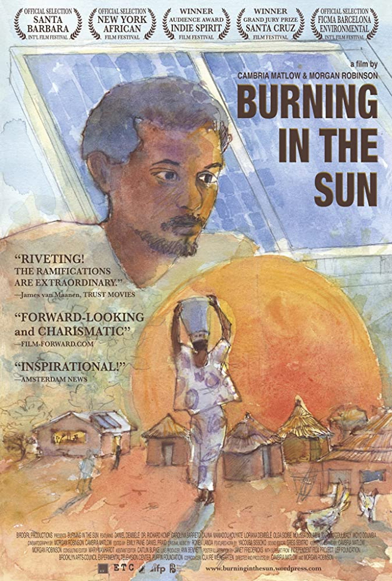 Burning in the Sun filmaffisch