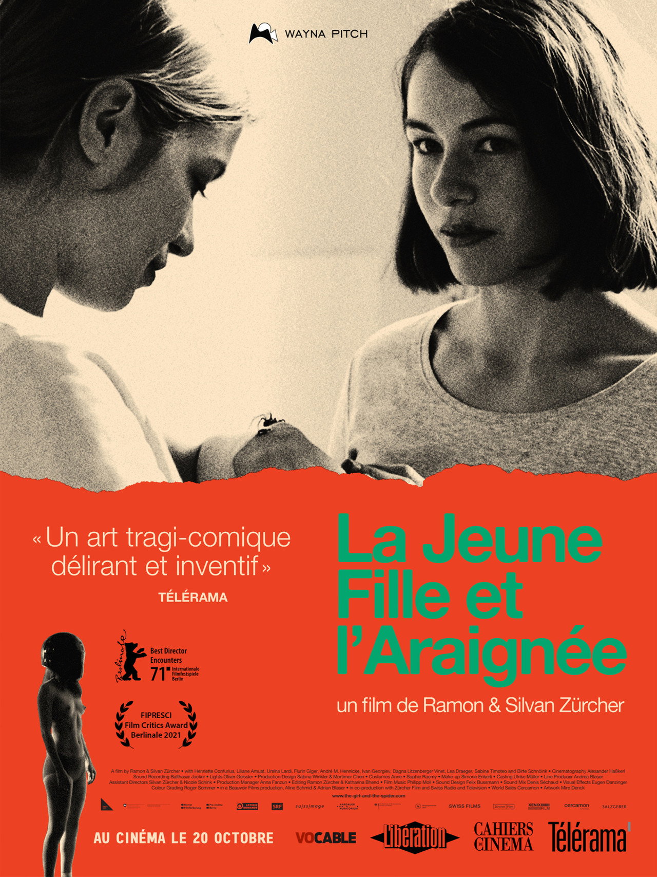 La Jeune Fille et l'Araignée poster