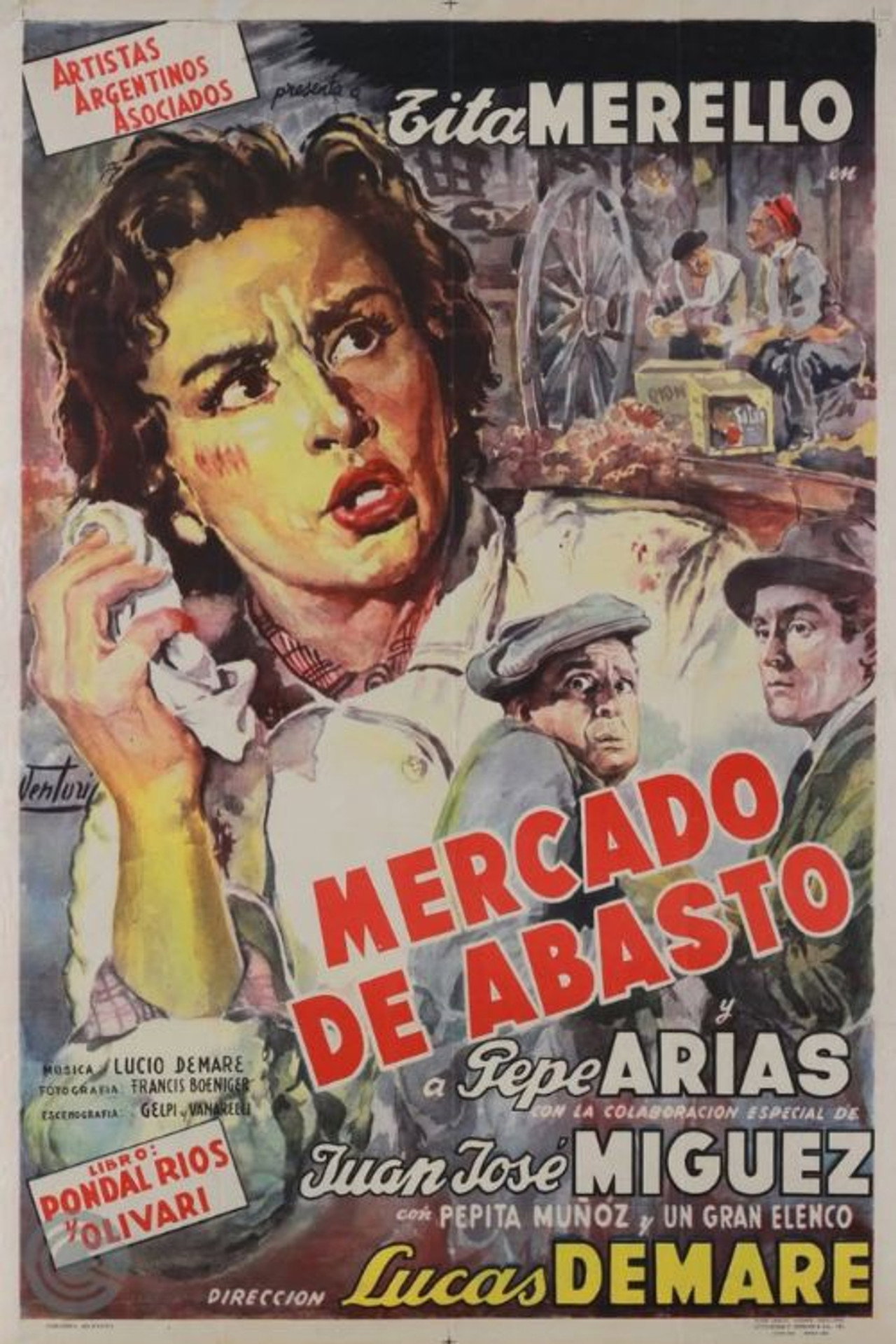 Mercado de abasto filmaffisch