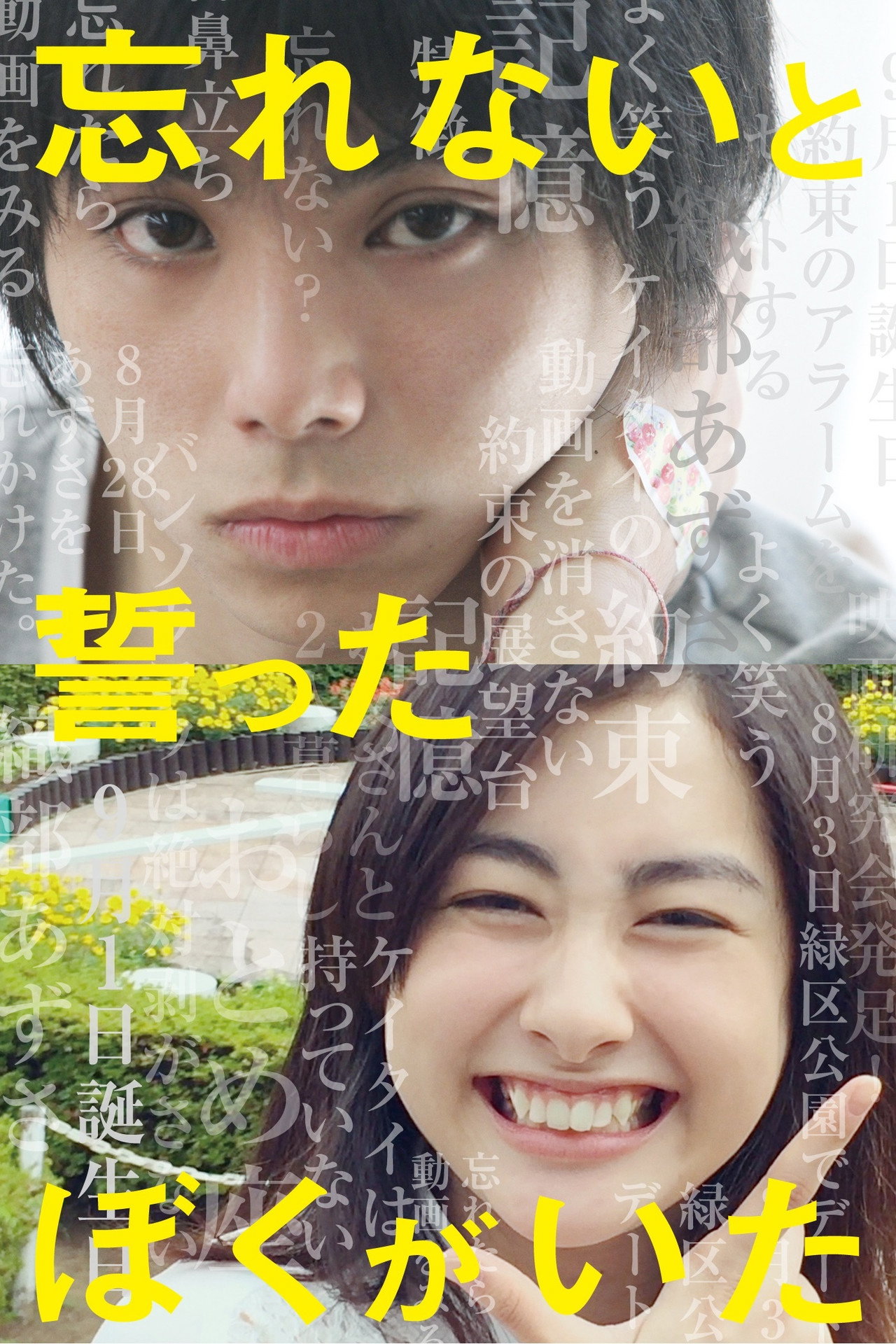 忘れないと誓ったぼくがいた filmaffisch