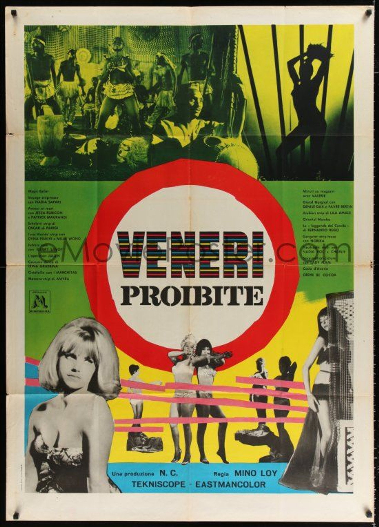 Veneri proibite filmaffisch