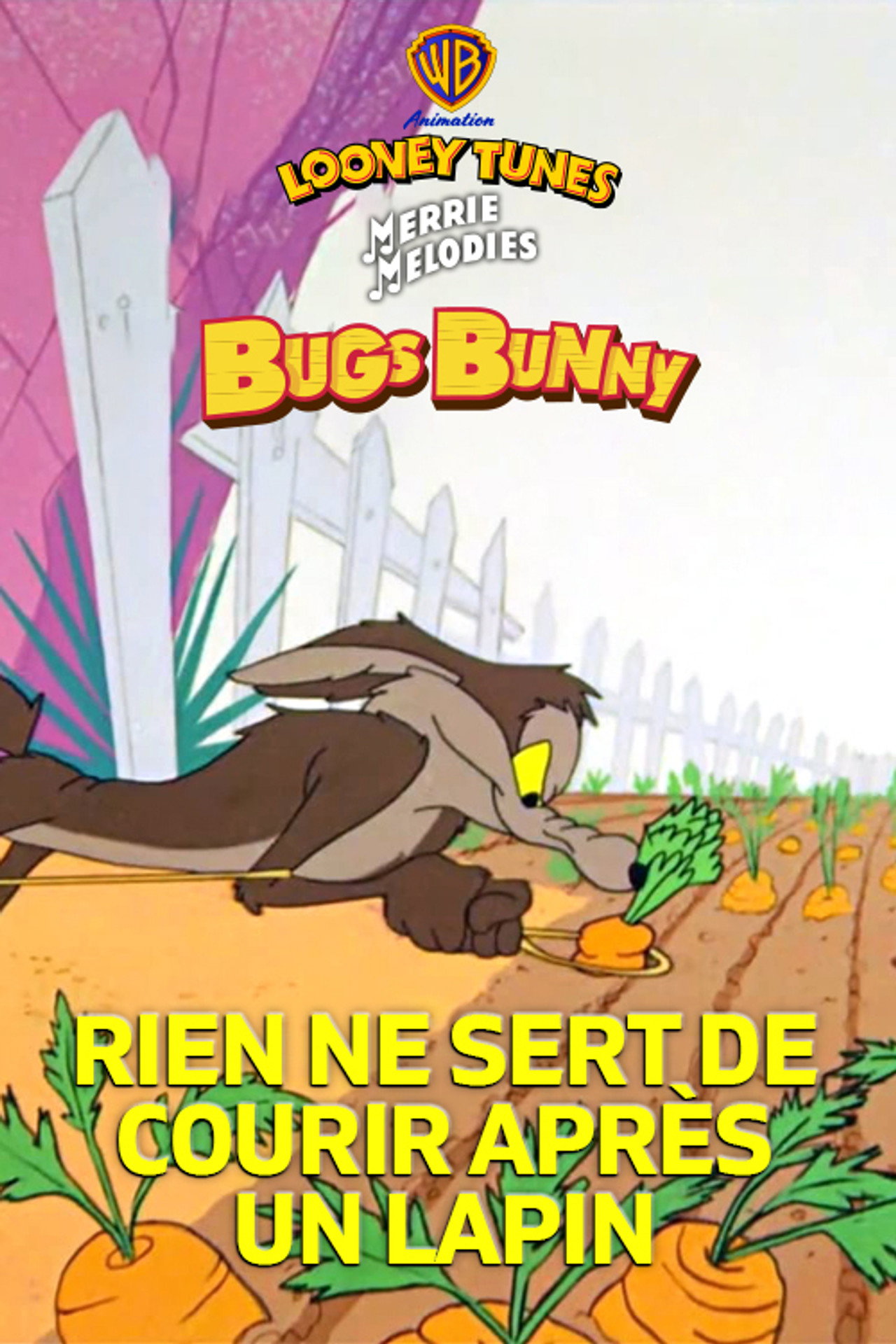 Rien ne sert de courir après un lapin