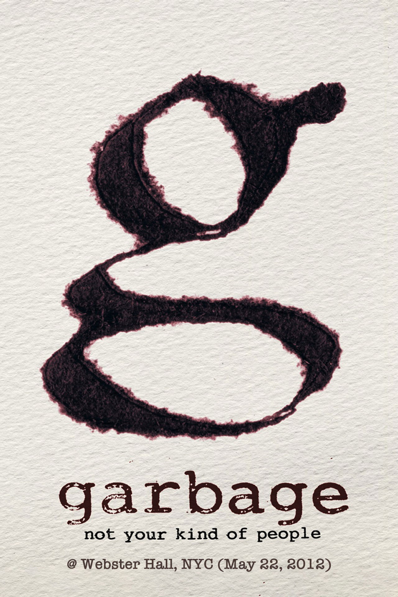 Garbage: Live in NYC Backdrop