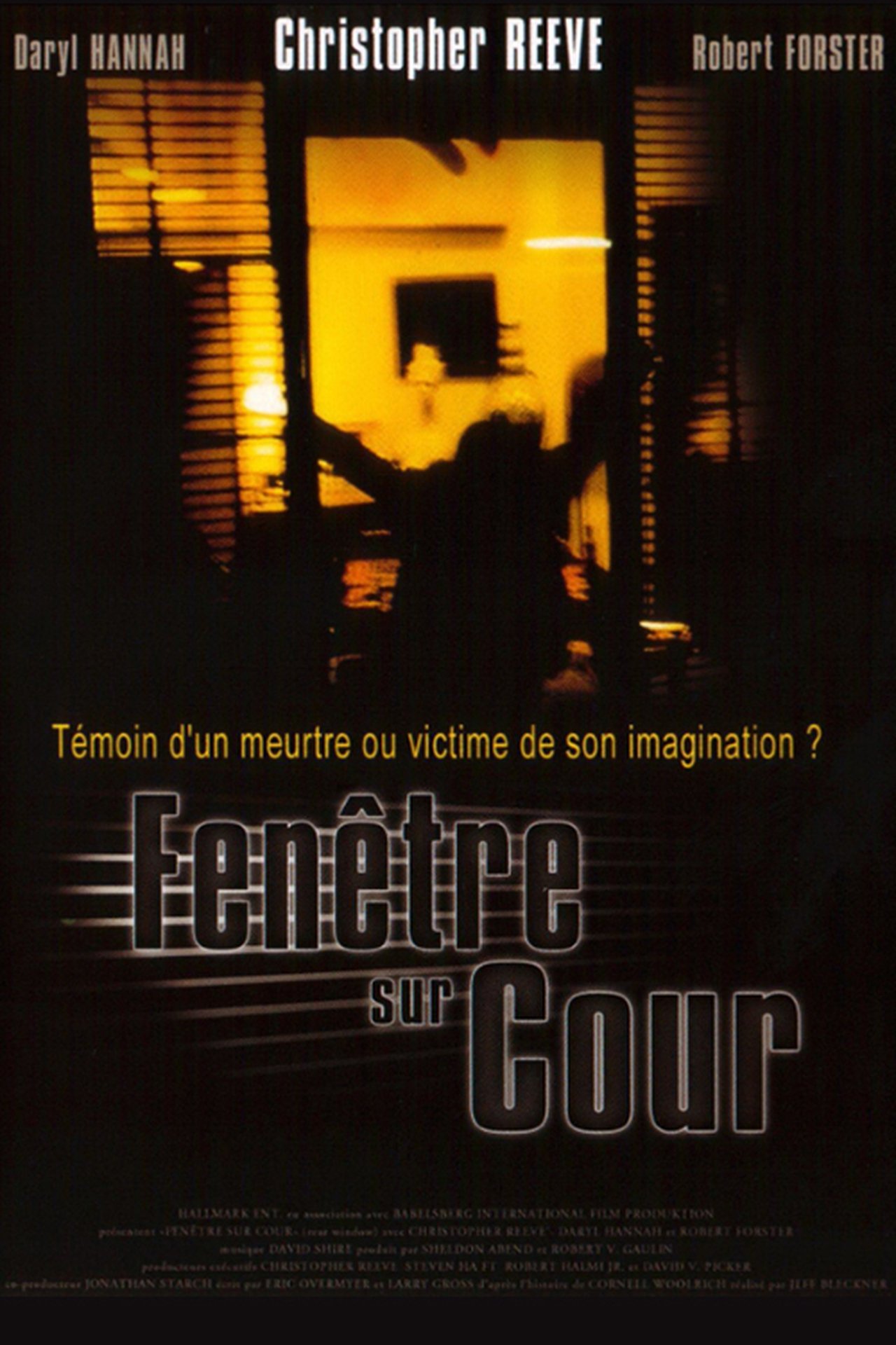 Fenêtre sur cour poster
