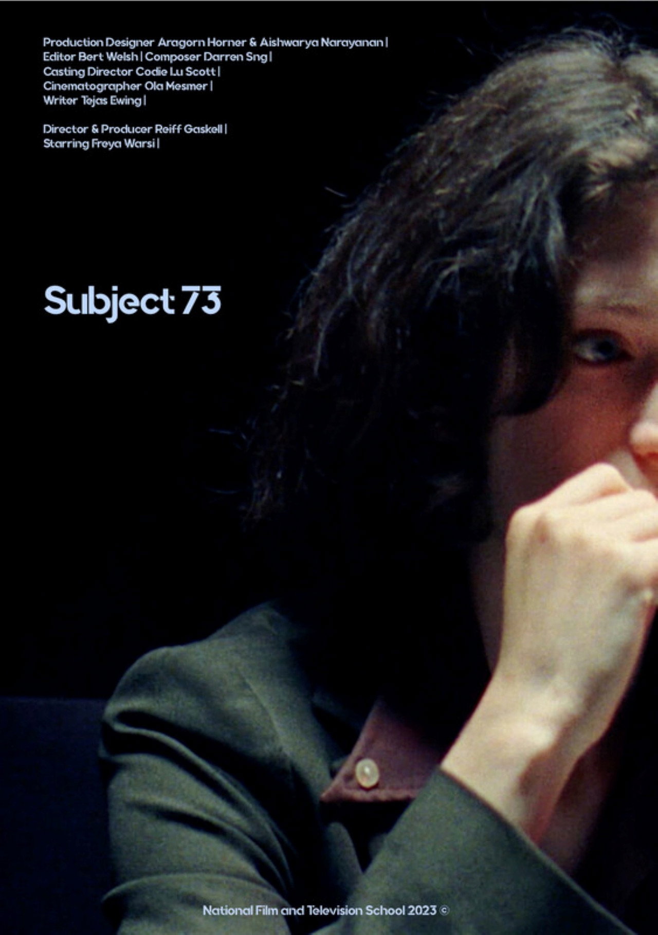 Subject 73 filmaffisch
