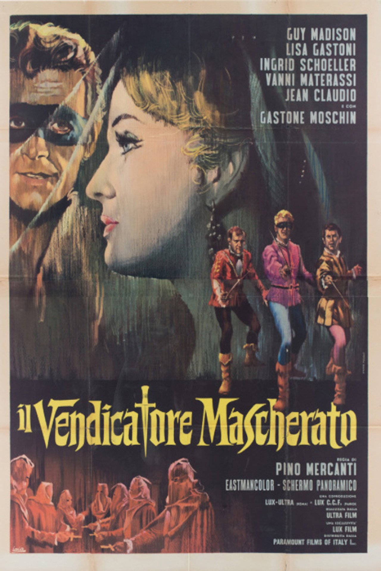 Il vendicatore mascherato filmaffisch