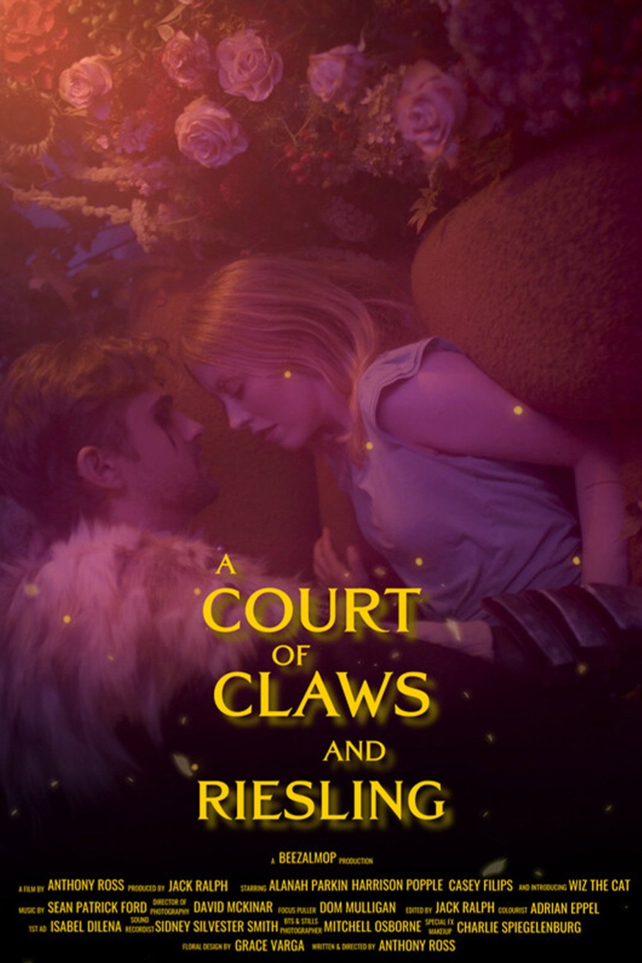 A Court of Claws and Riesling poster
