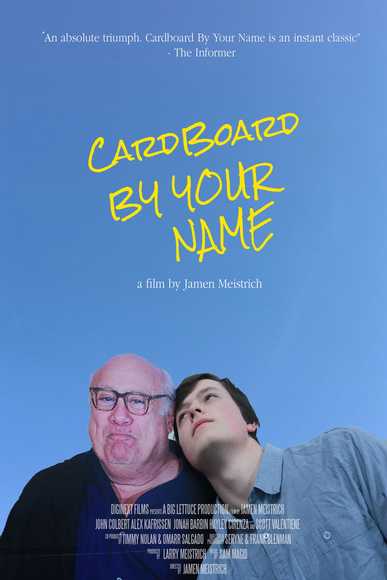 Cardboard By Your Name Backdrop