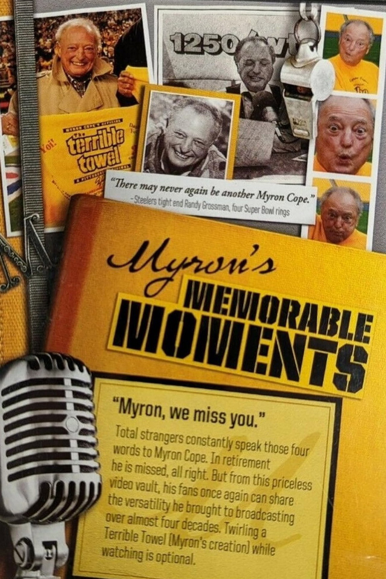 Myron's Memorable Moments Backdrop