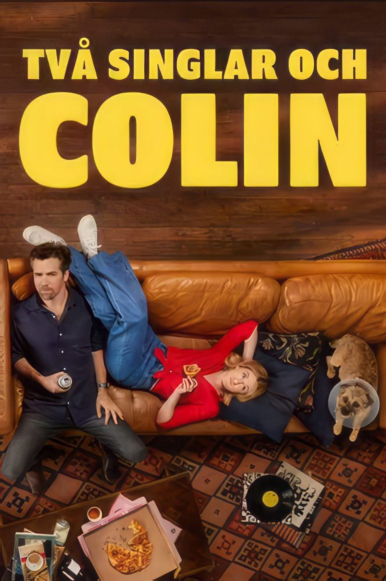 Två singlar och Colin affisch