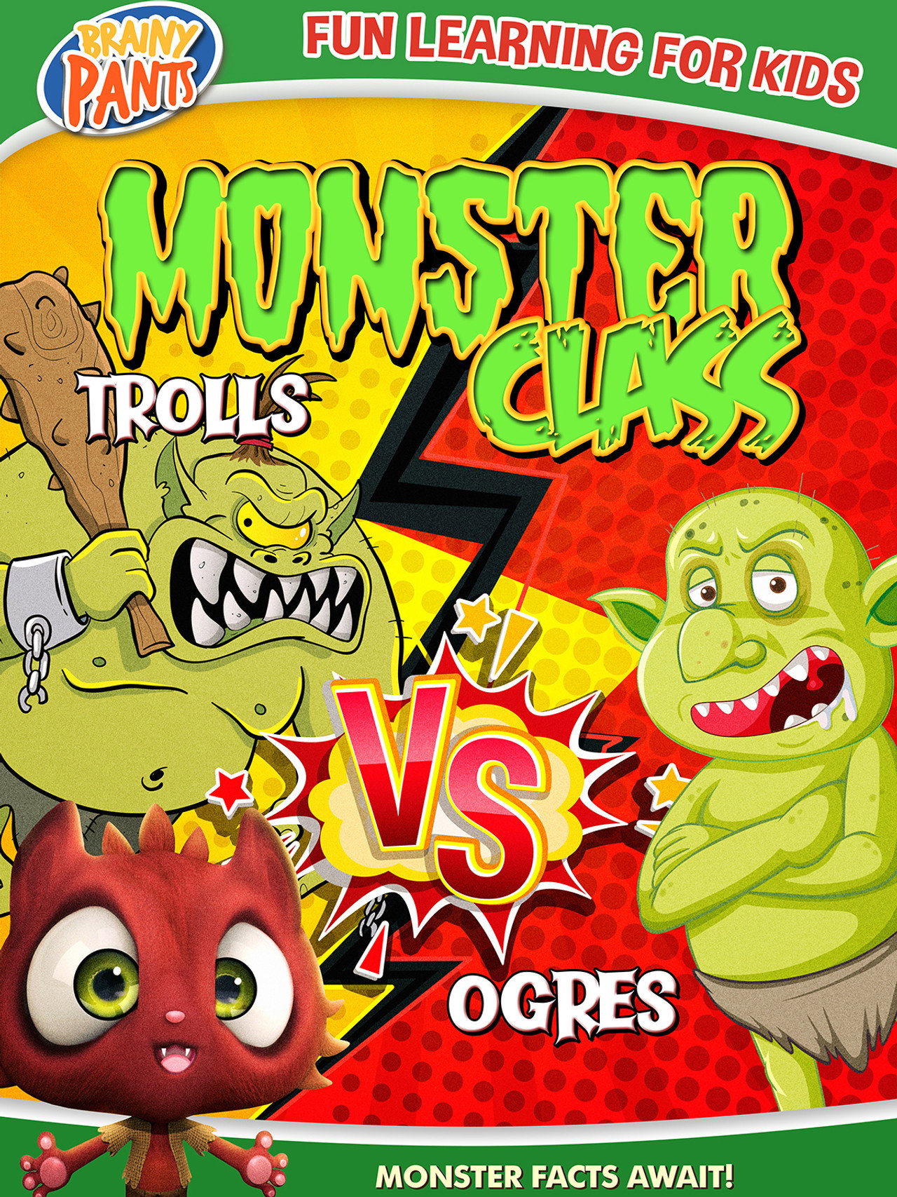 Monster Class: Trolls Vs Ogres Backdrop