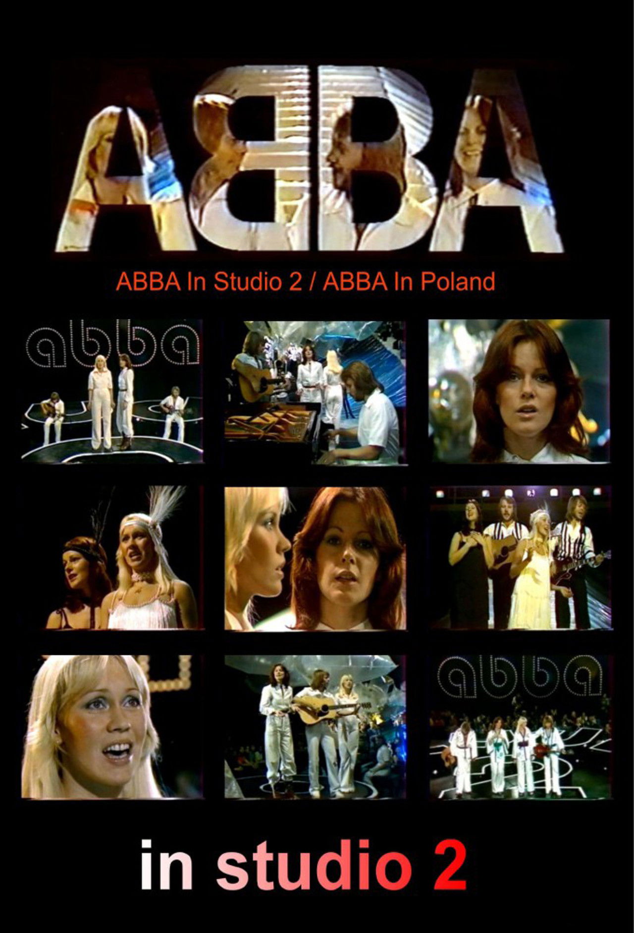 ABBA in Studio 2 Backdrop