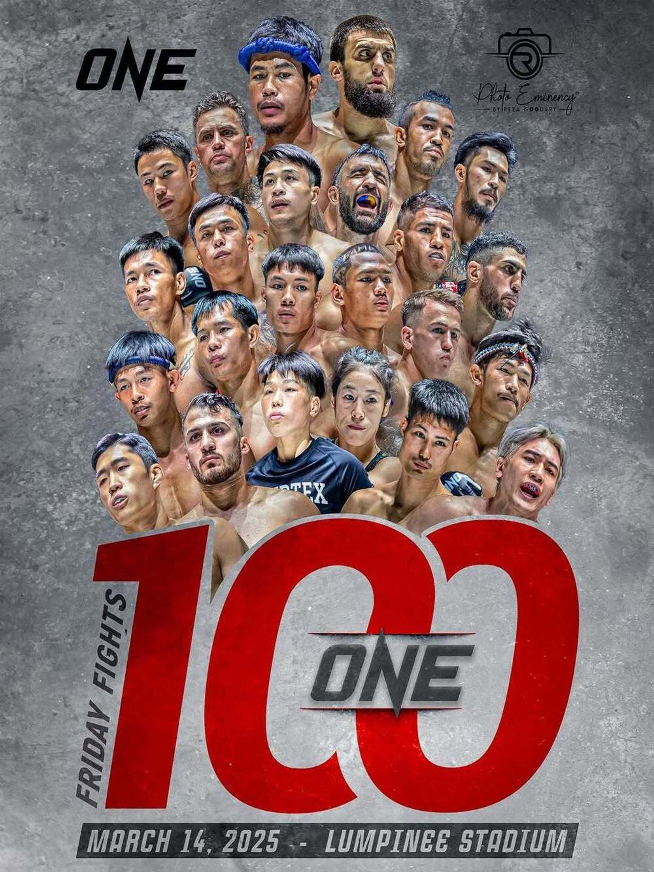 ONE Friday Fights 100: Muangthai vs. Abdulmedzhidov filmaffisch