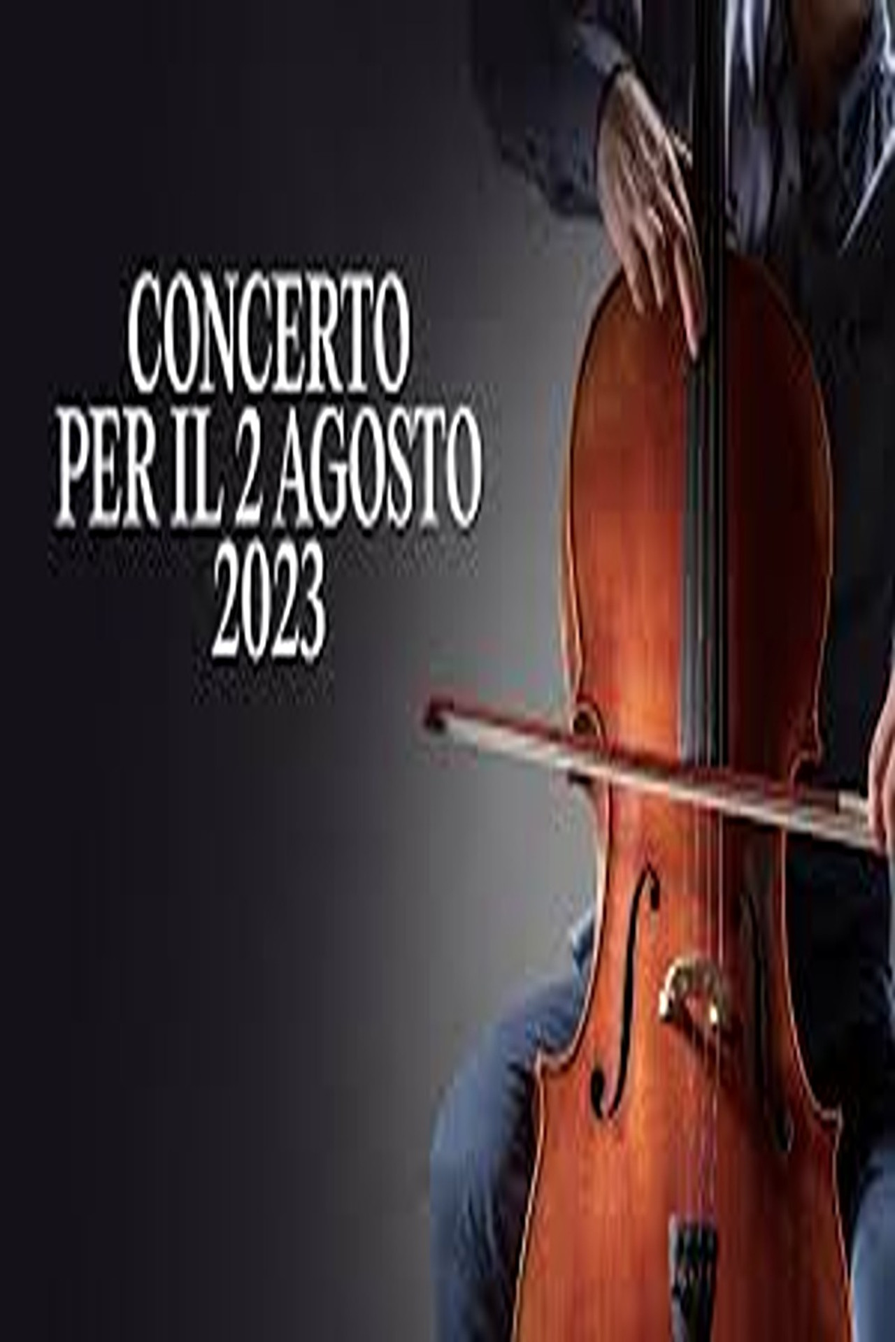 Concerto per il 2 agosto 2023 Backdrop