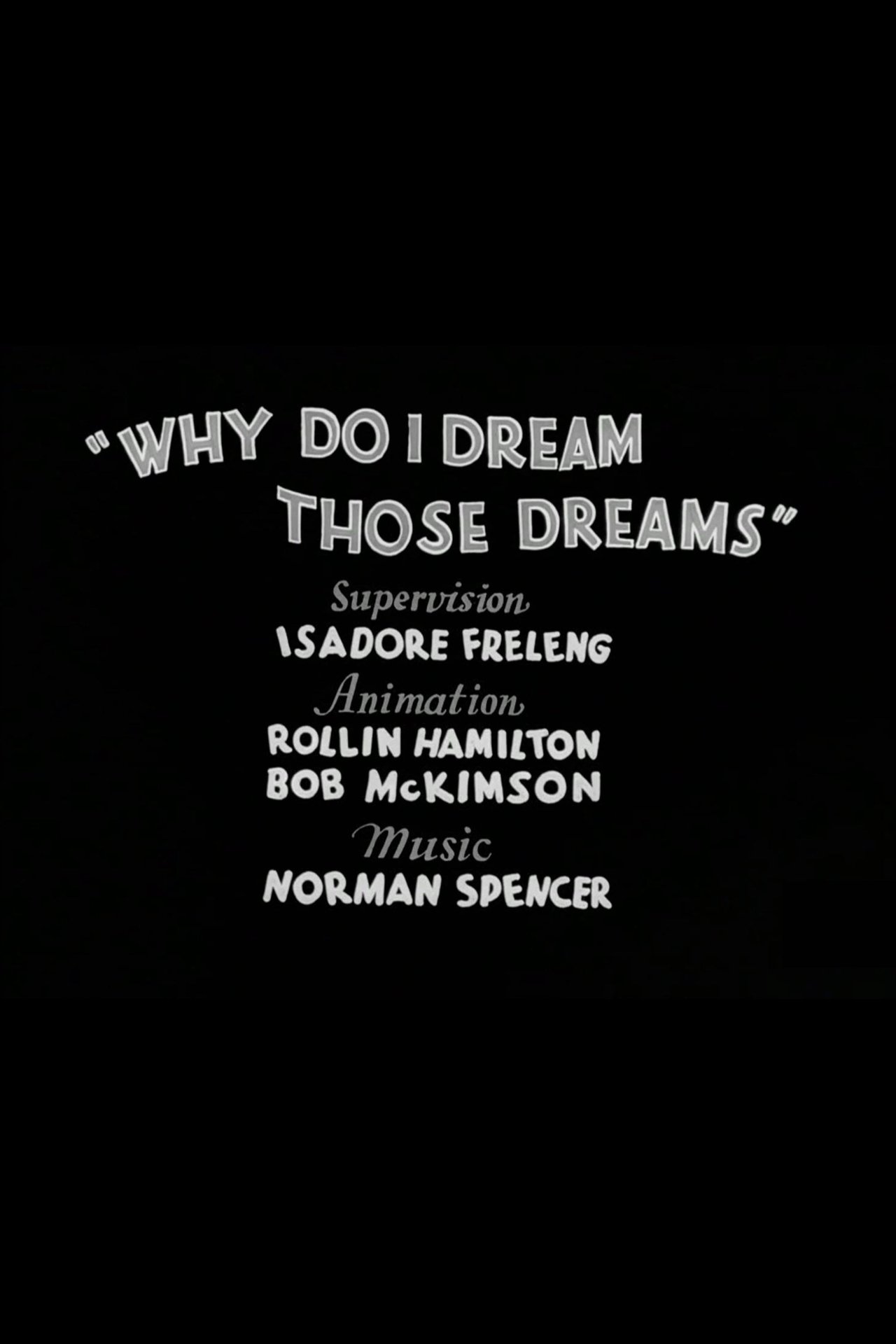 مشاهدة فيلم Why Do I Dream Those Dreams مترجم بدون اعلانات - بوستر