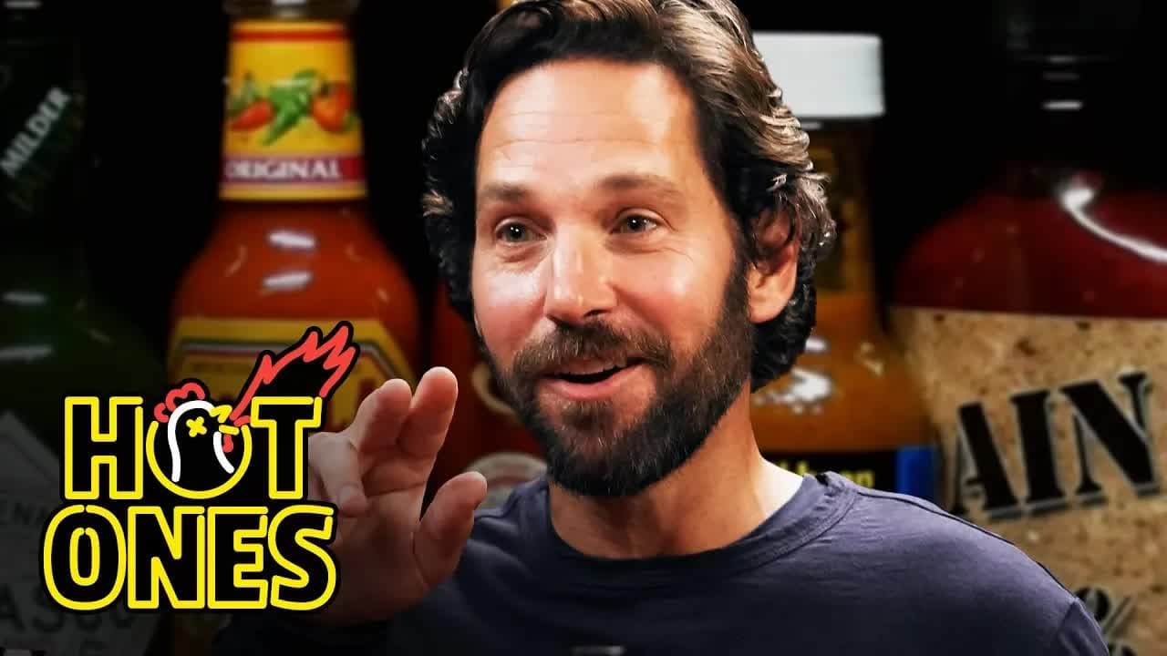 Hot Ones - Season 10 Episode 5 : Paul Rudd Does a Historic Dab While Eating Spicy Wings