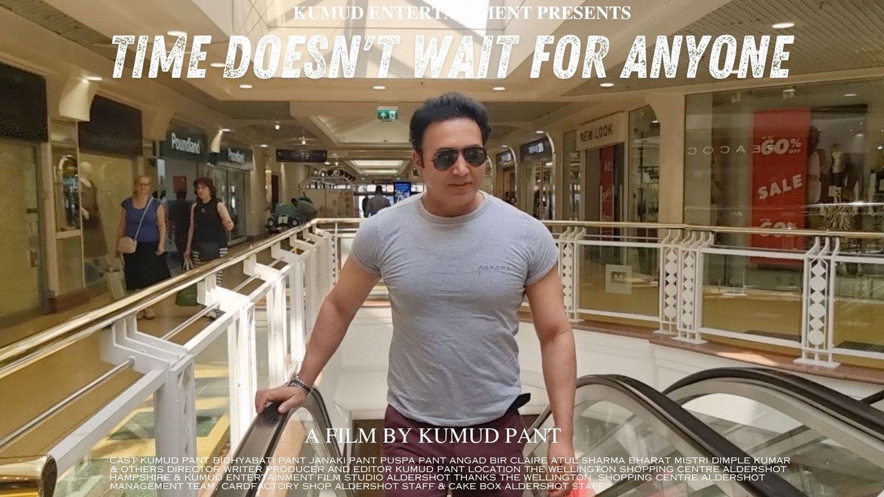 Time doesn't wait for anyone backdrop