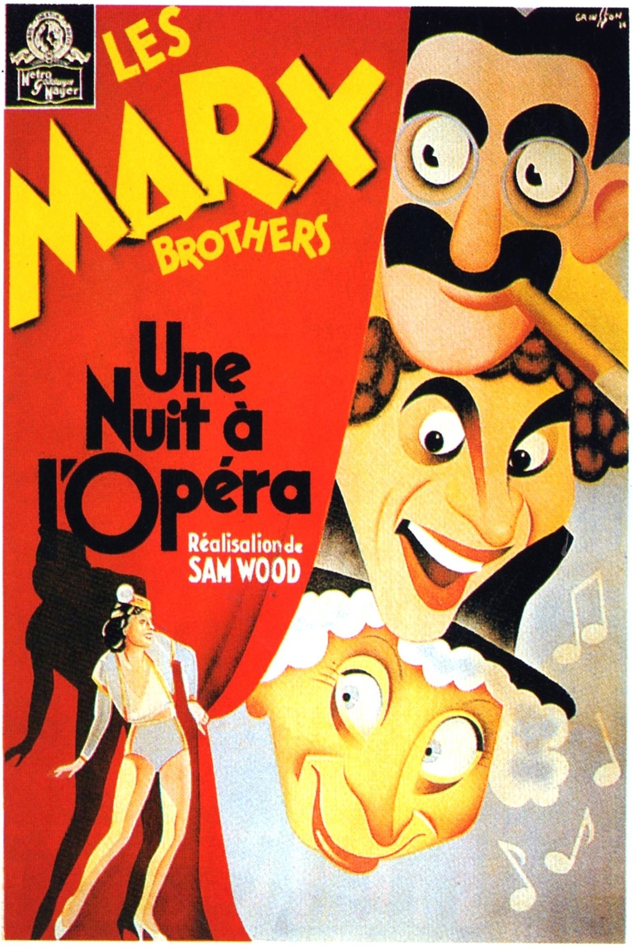 Une nuit à l'opéra poster