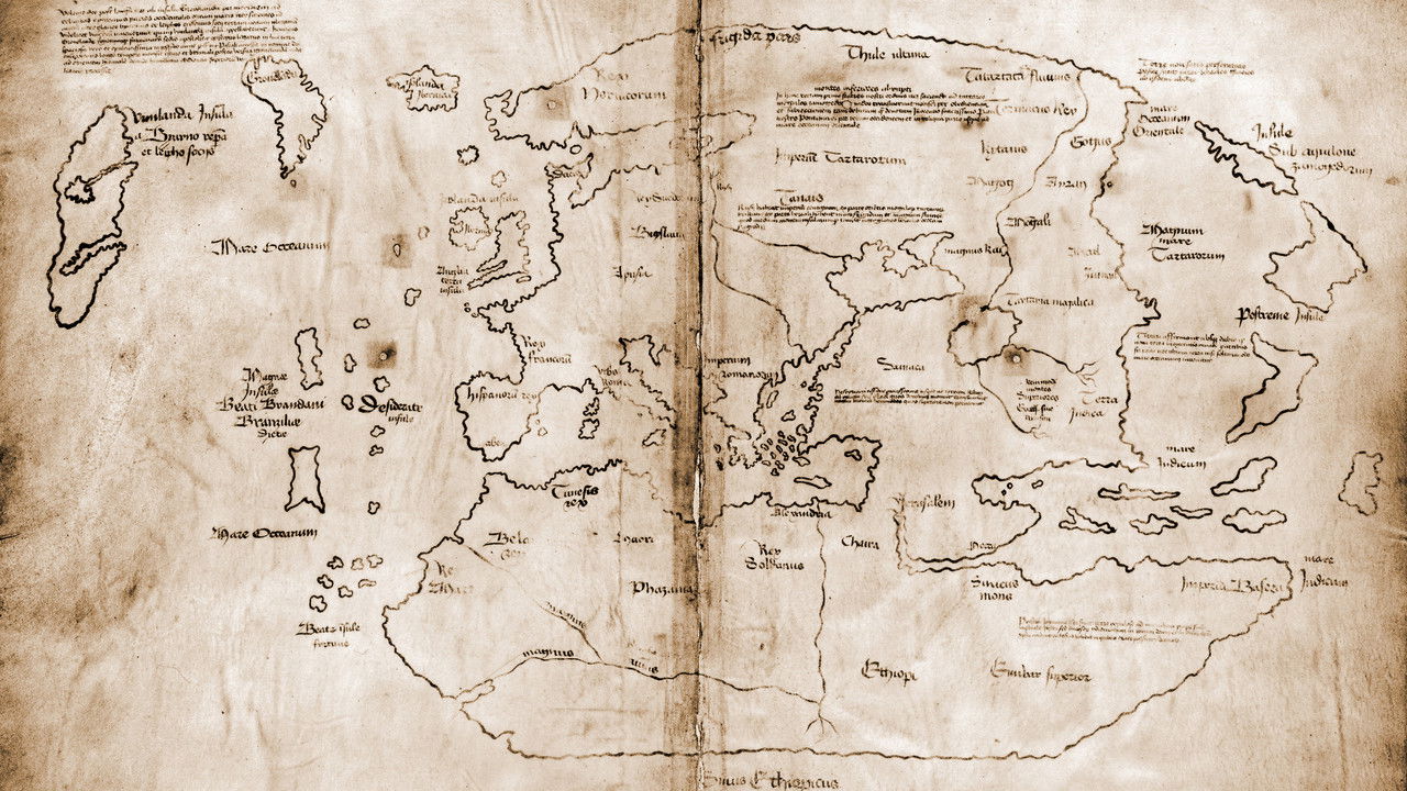 Harta e mistershme Viking backdrop