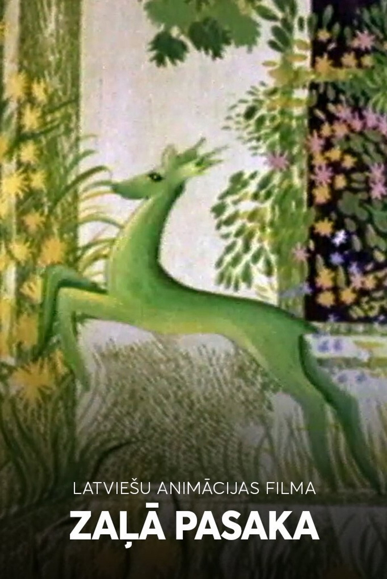 Zaļā pasaka Backdrop
