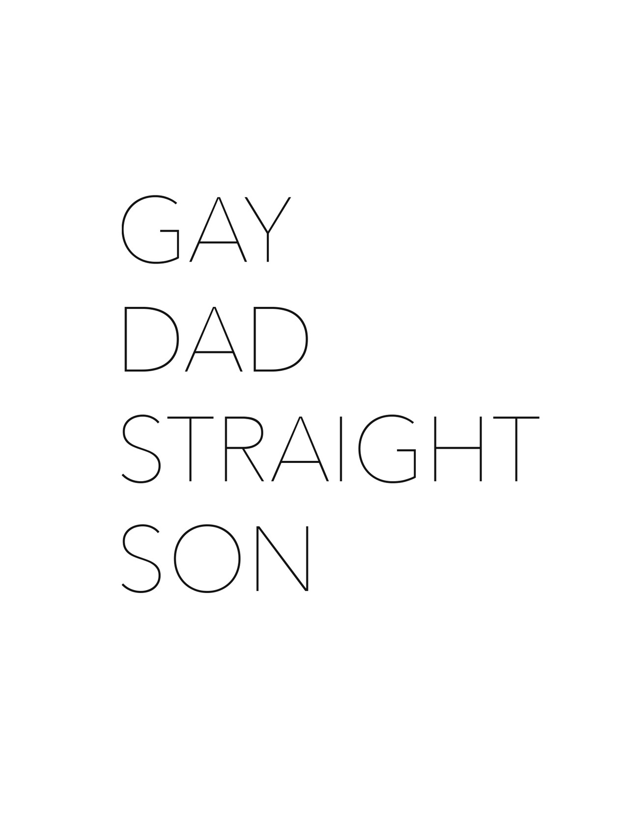 Gay Dad, Straight Son filmaffisch