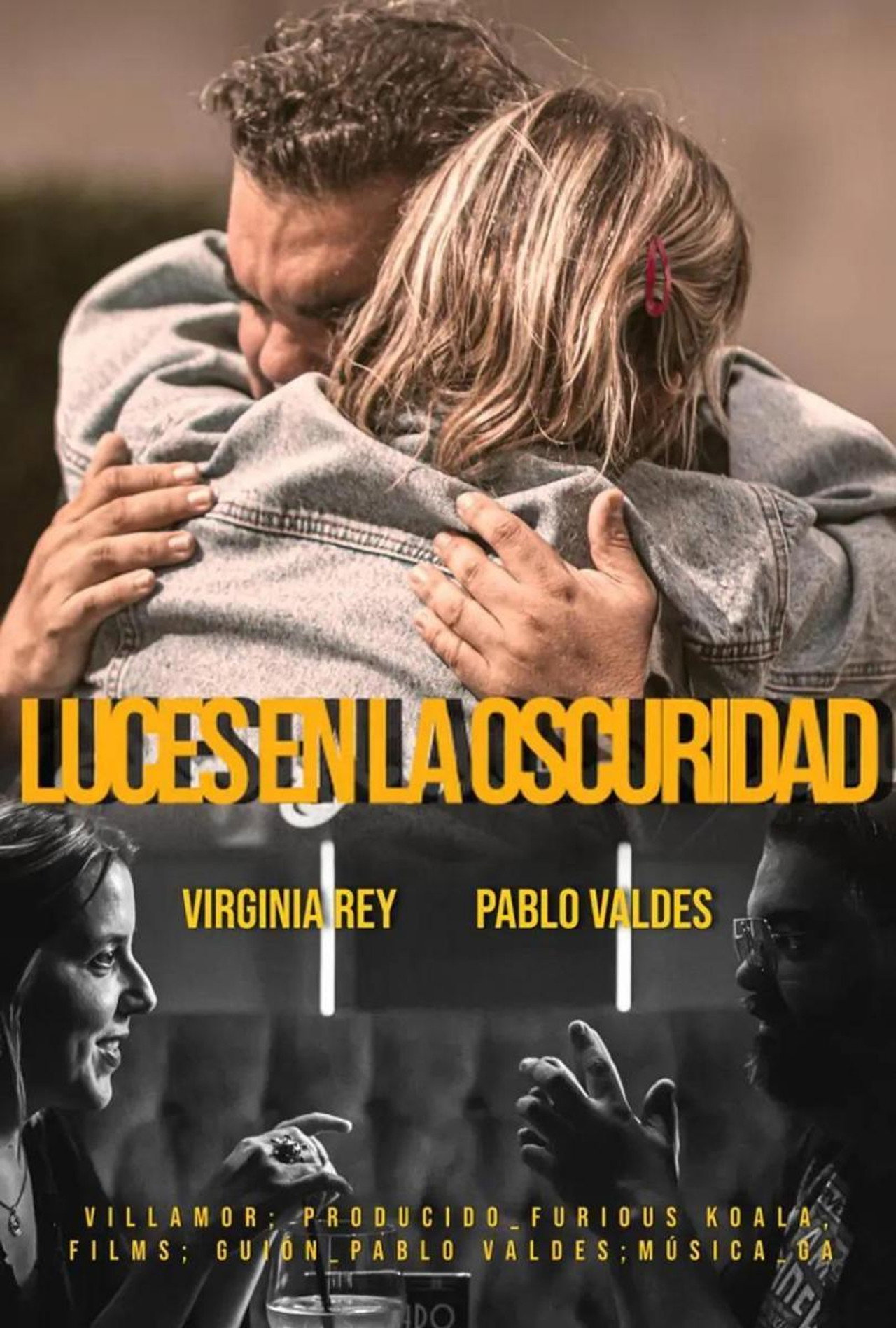 Luces en la oscuridad filmaffisch