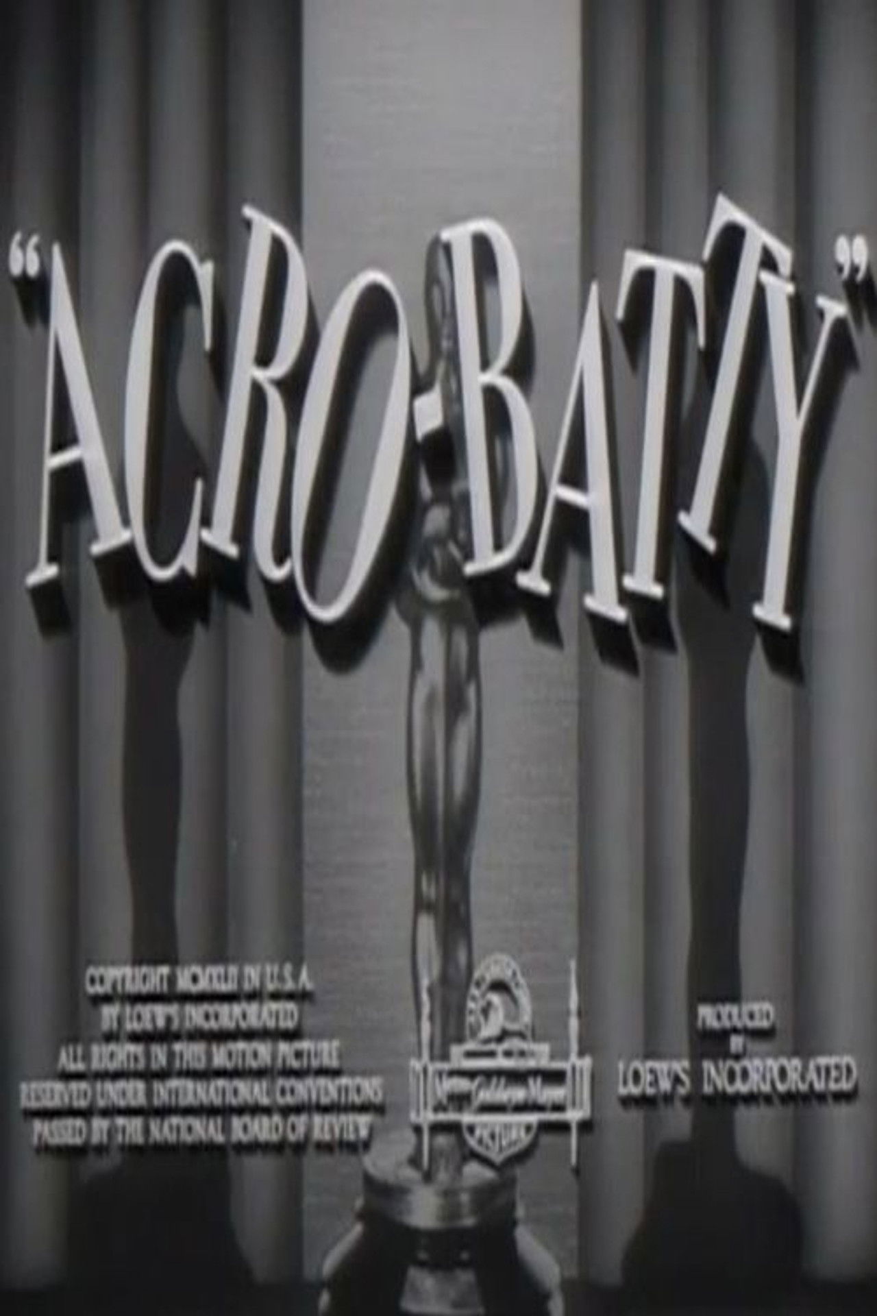 Acro-Batty poster