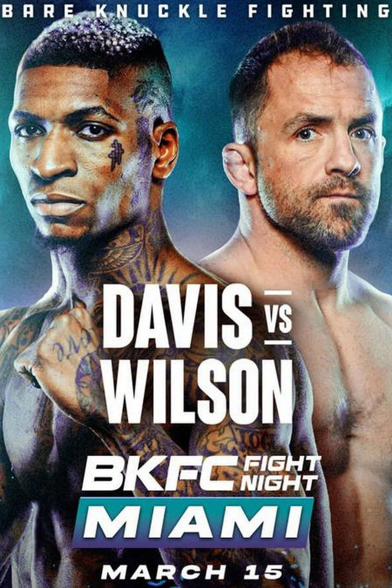 BKFC Fight Night Miami: Davis vs. Wilson Backdrop