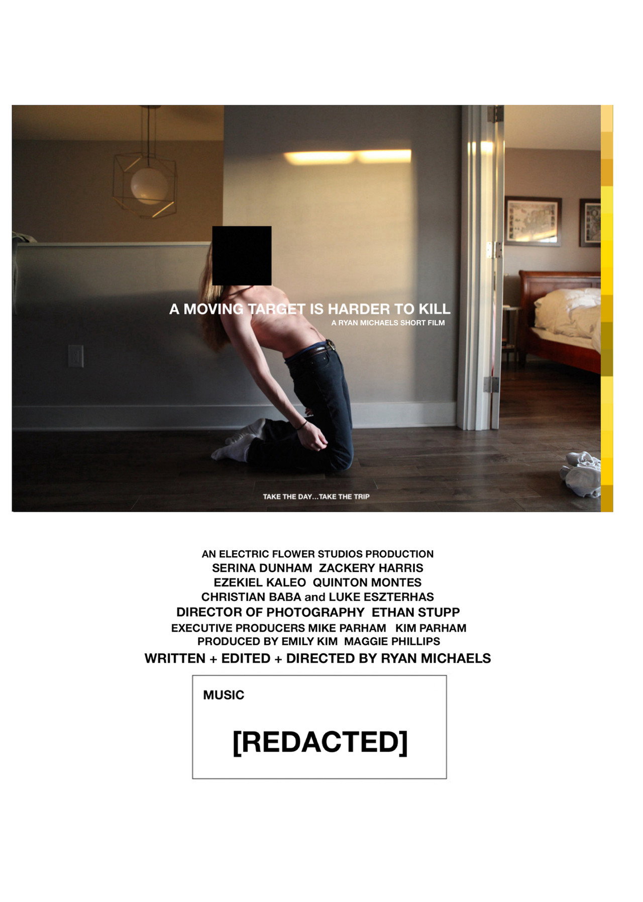 A Moving Target is Harder to Kill filmaffisch