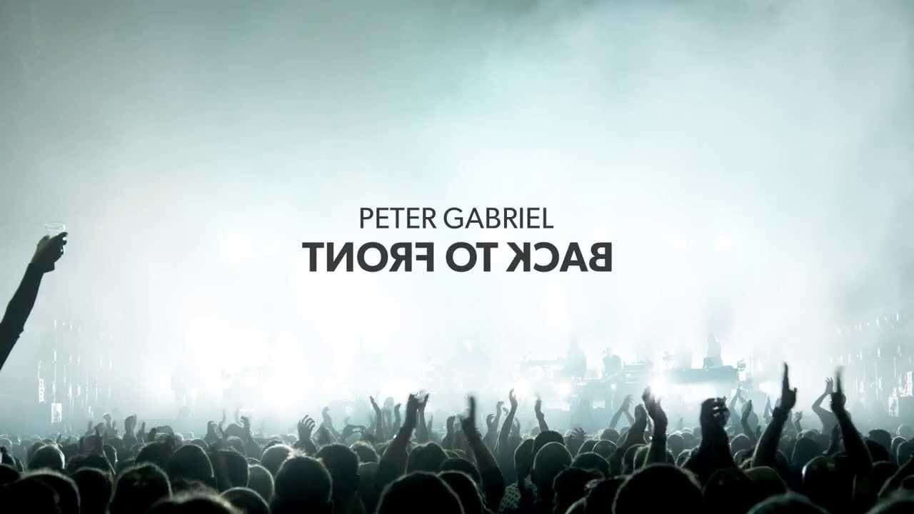 Peter Gabriel: Back To Front background