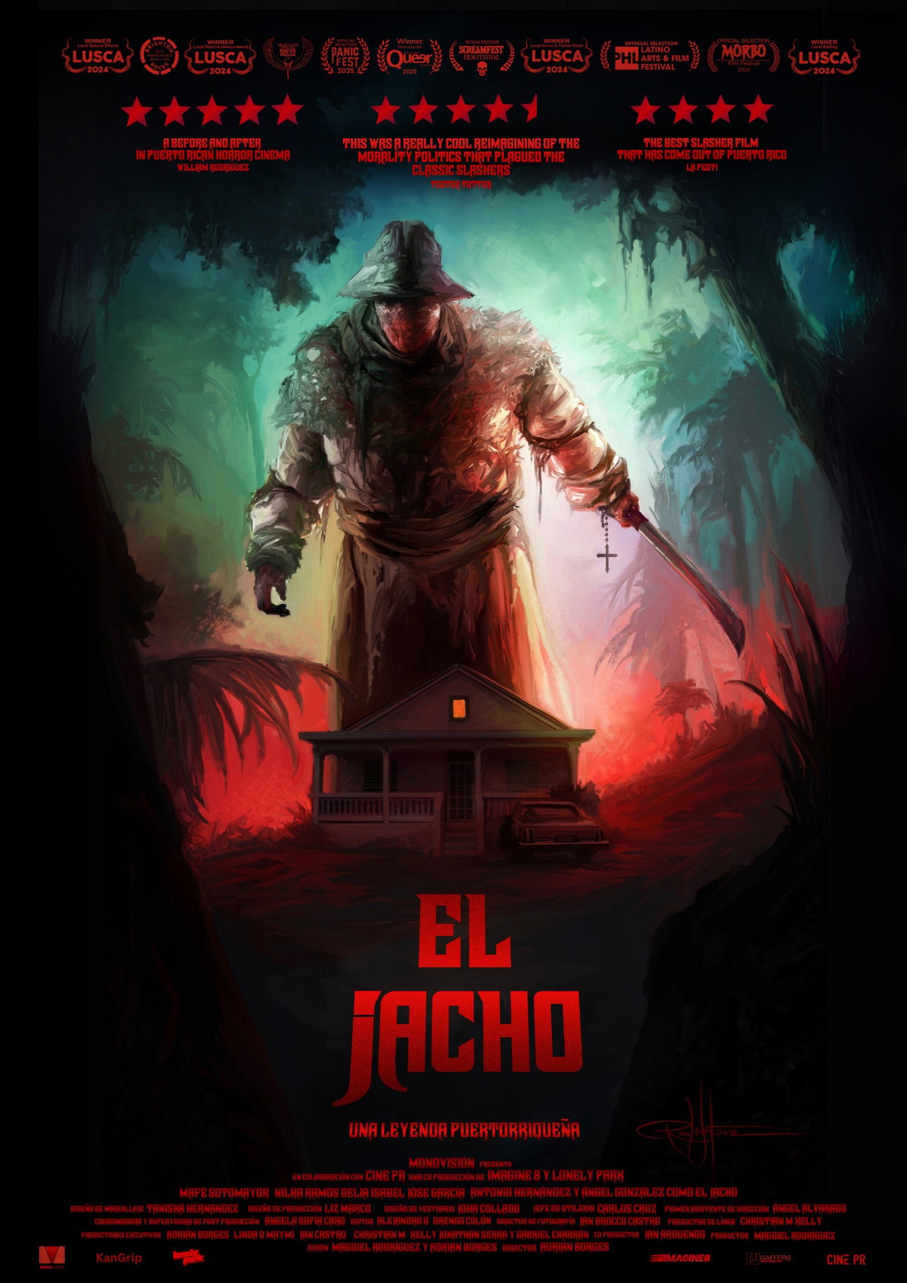 El Jacho: Una leyenda puertorriqueña filmaffisch