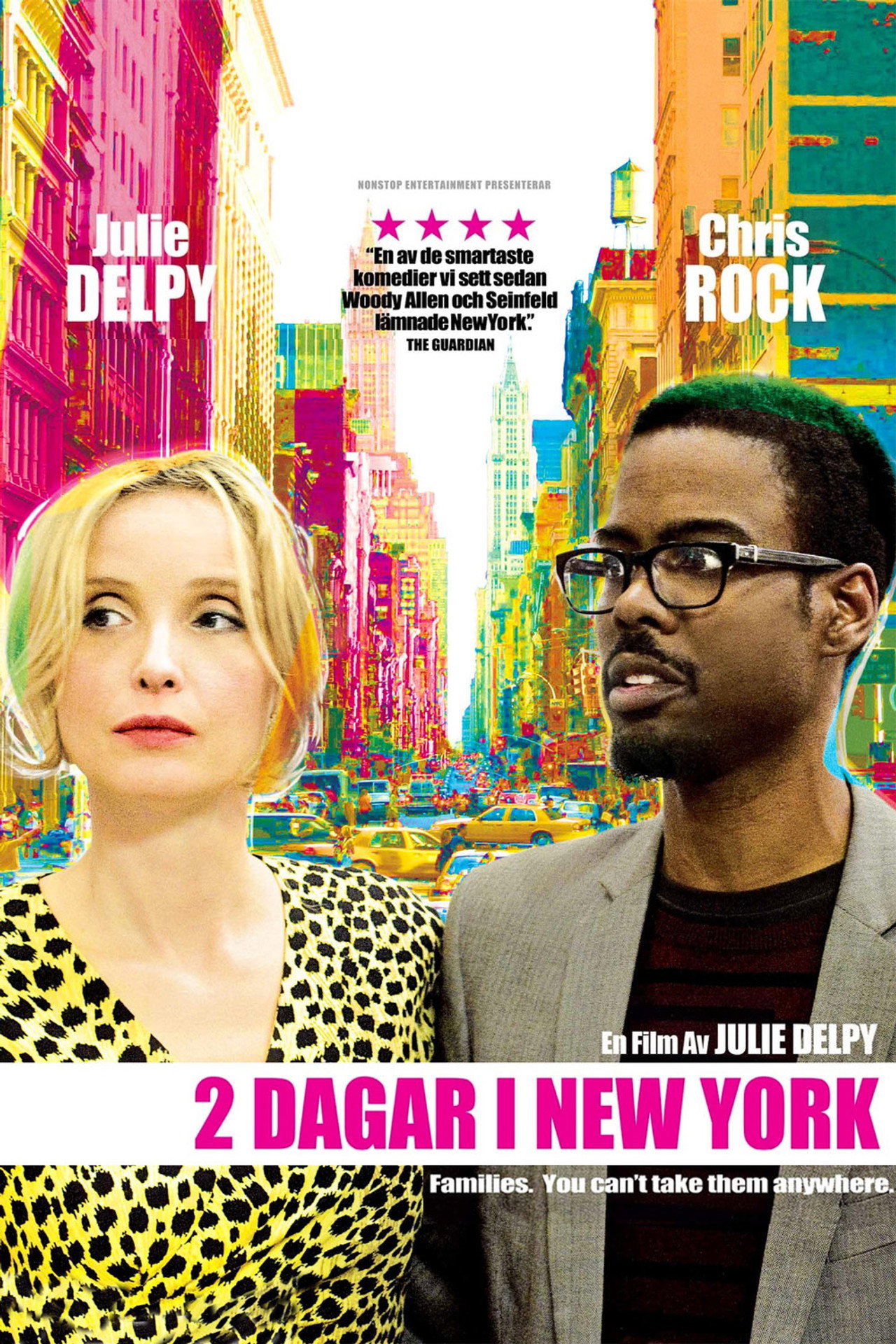 2 dagar i New York filmaffisch