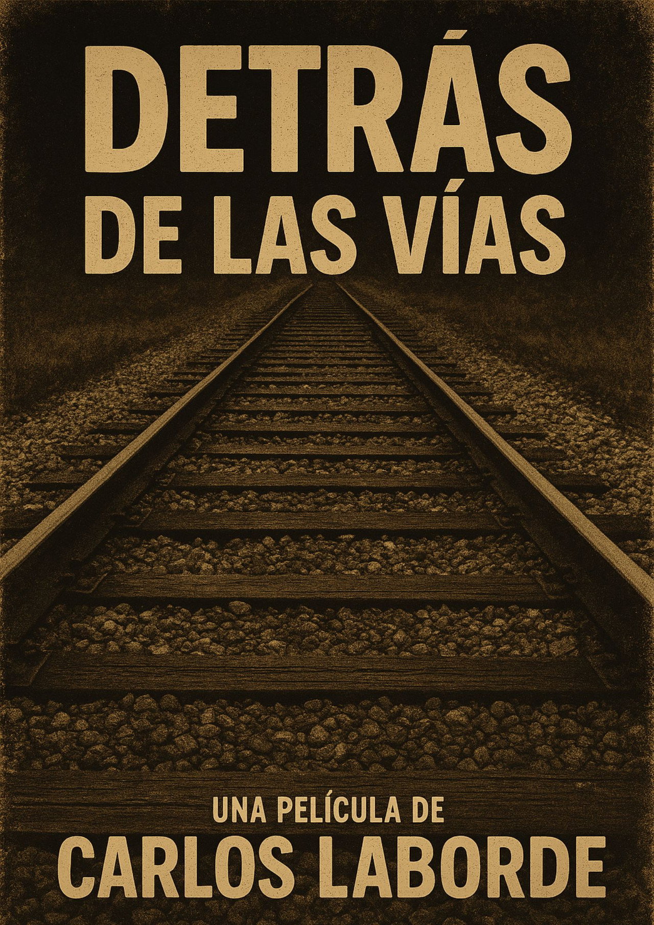 Detrás de las vías filmaffisch