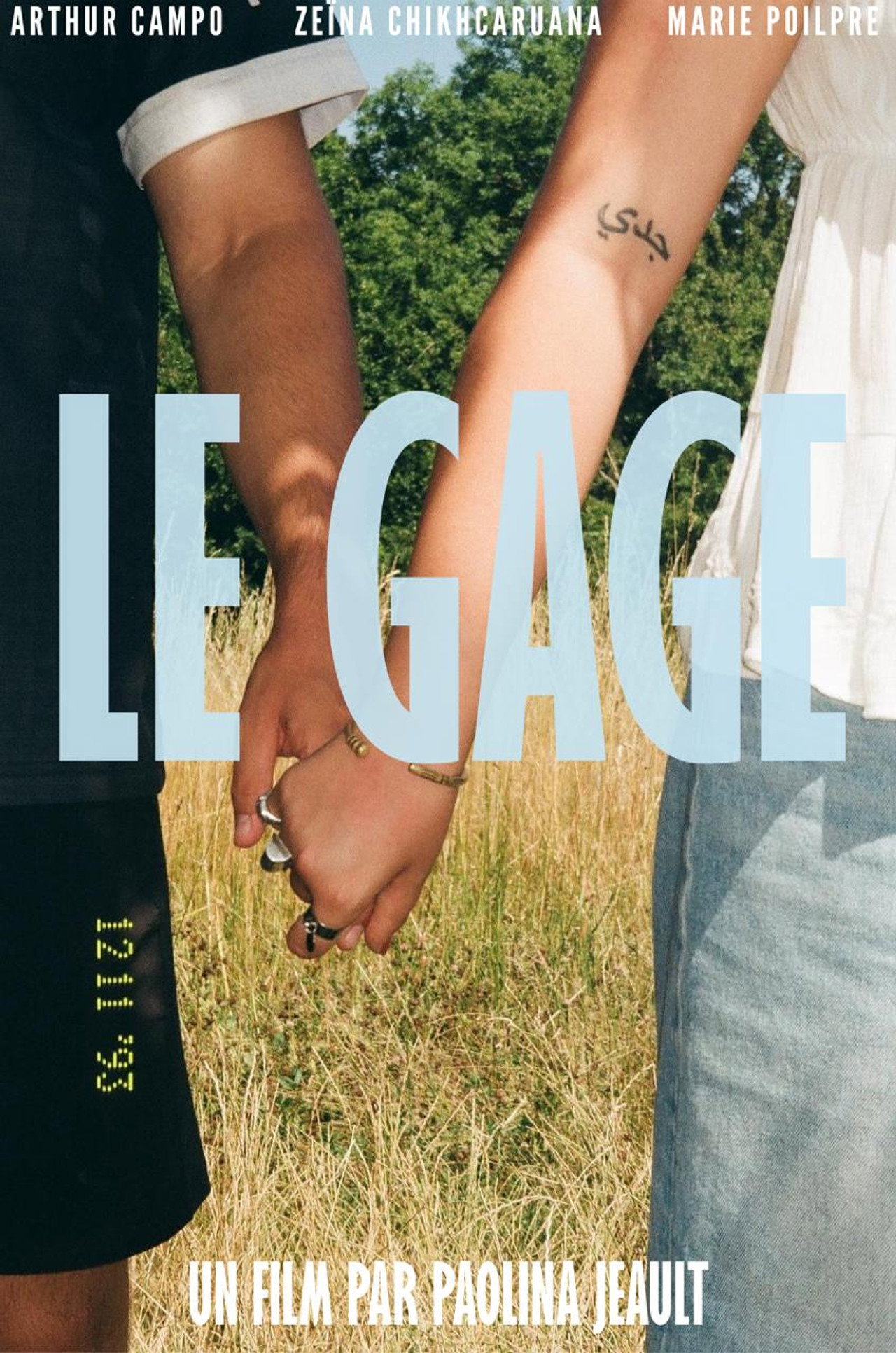 Le Gage filmaffisch