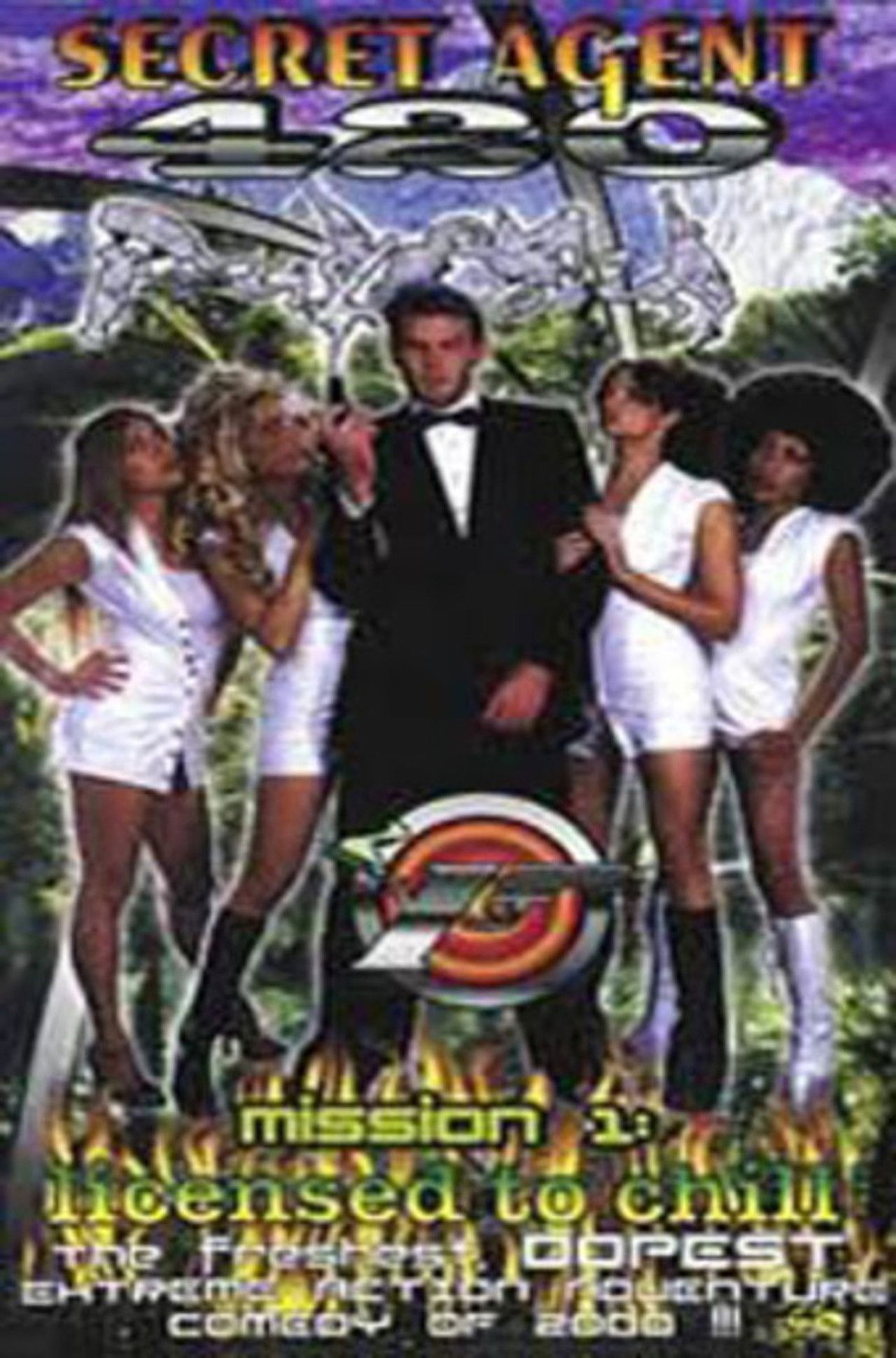 Secret Agent 420 Backdrop