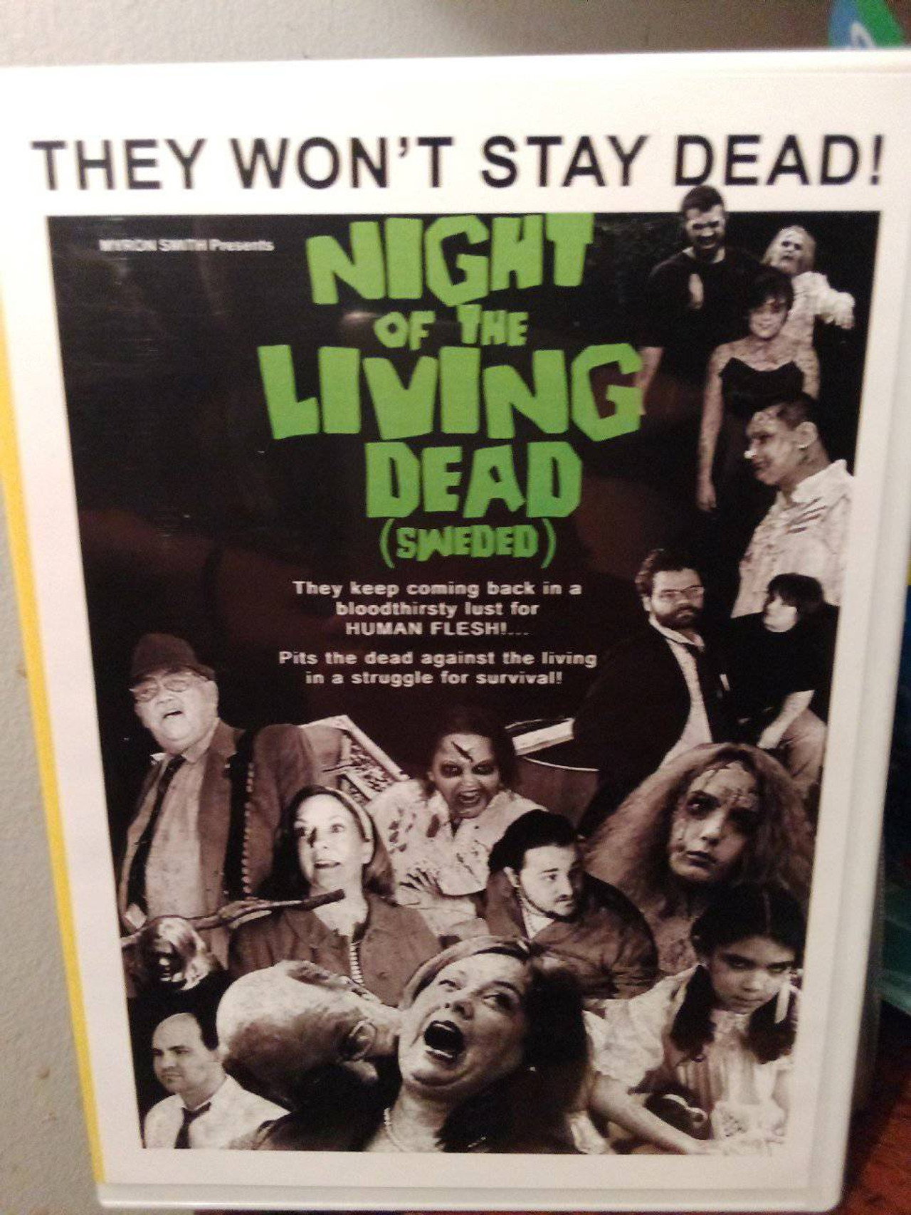 Night Of The Living Dead (Sweded) filmaffisch