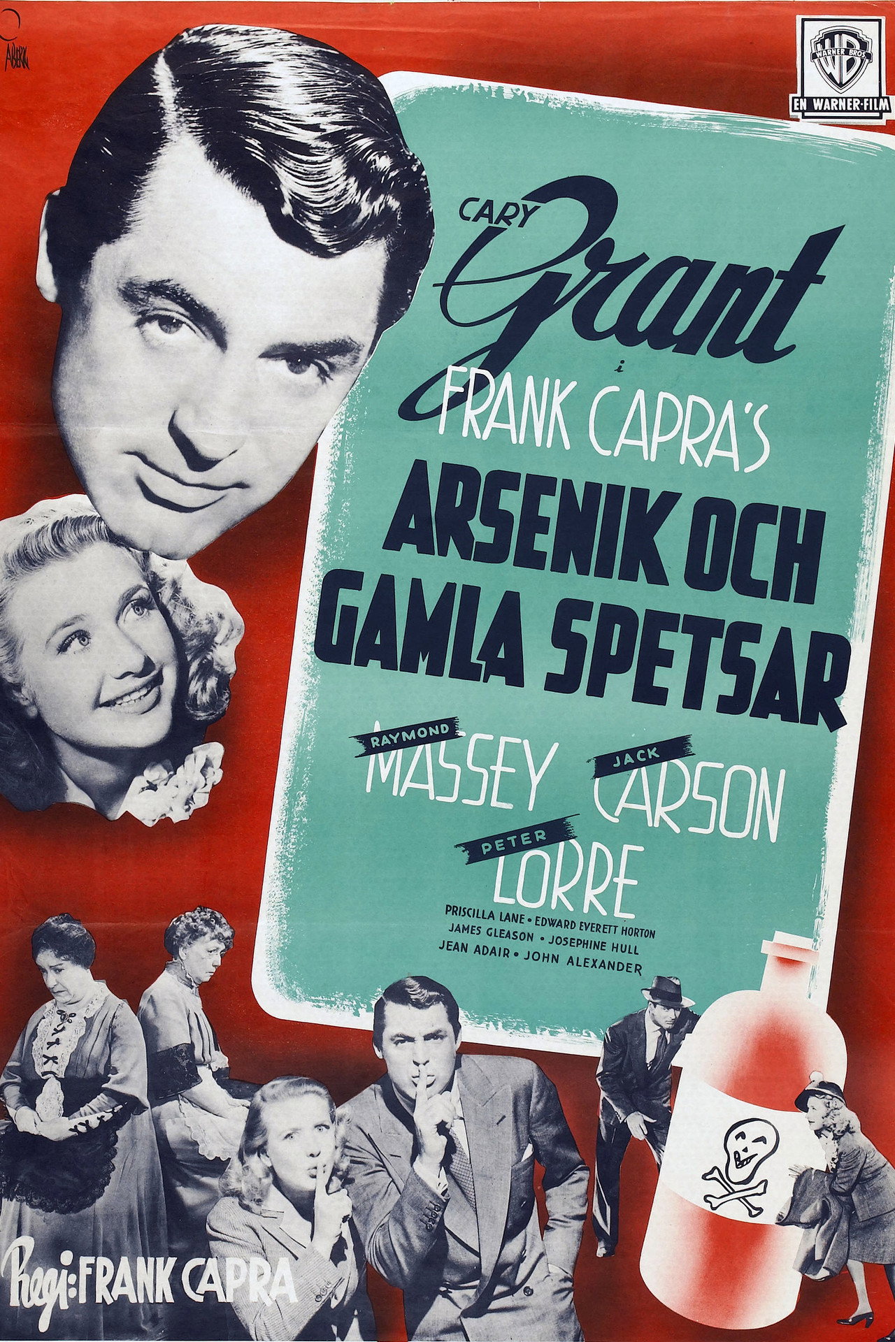 Arsenik och gamla spetsar filmaffisch