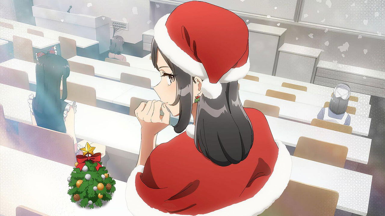 Rascal Does Not Dream Of Santa Claus backdrop image