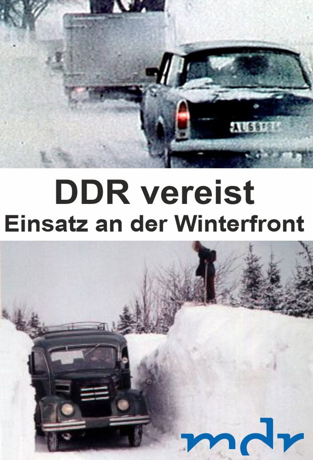 DDR vereist - Einsatz an der Winterfront filmaffisch
